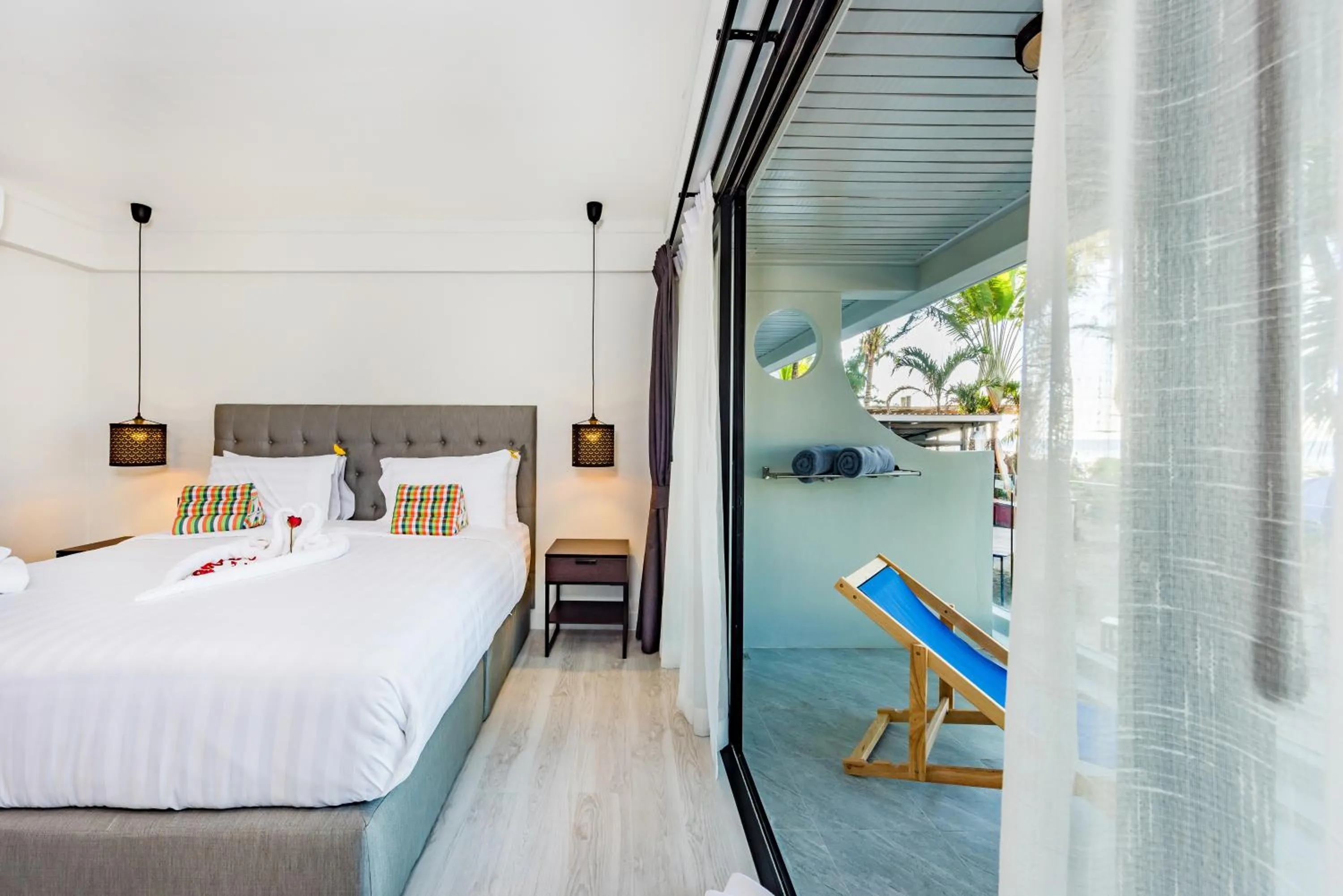 Bed in Thai Kamala Beach Front