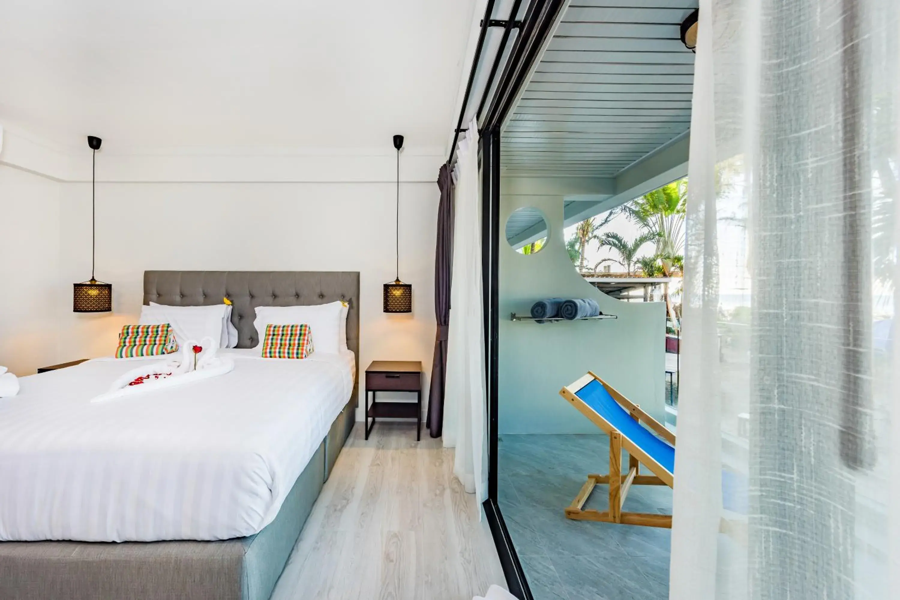 Bed in Thai Kamala Beach Front Bed in Thai Kamala Beach Front