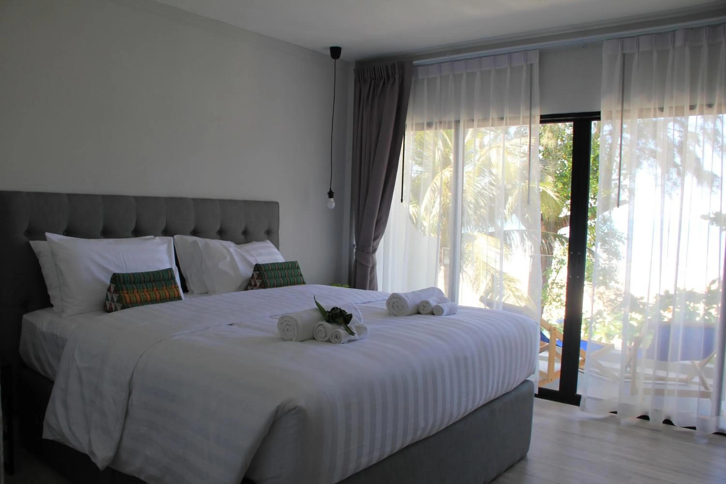 Bed in Thai Kamala Beach Front