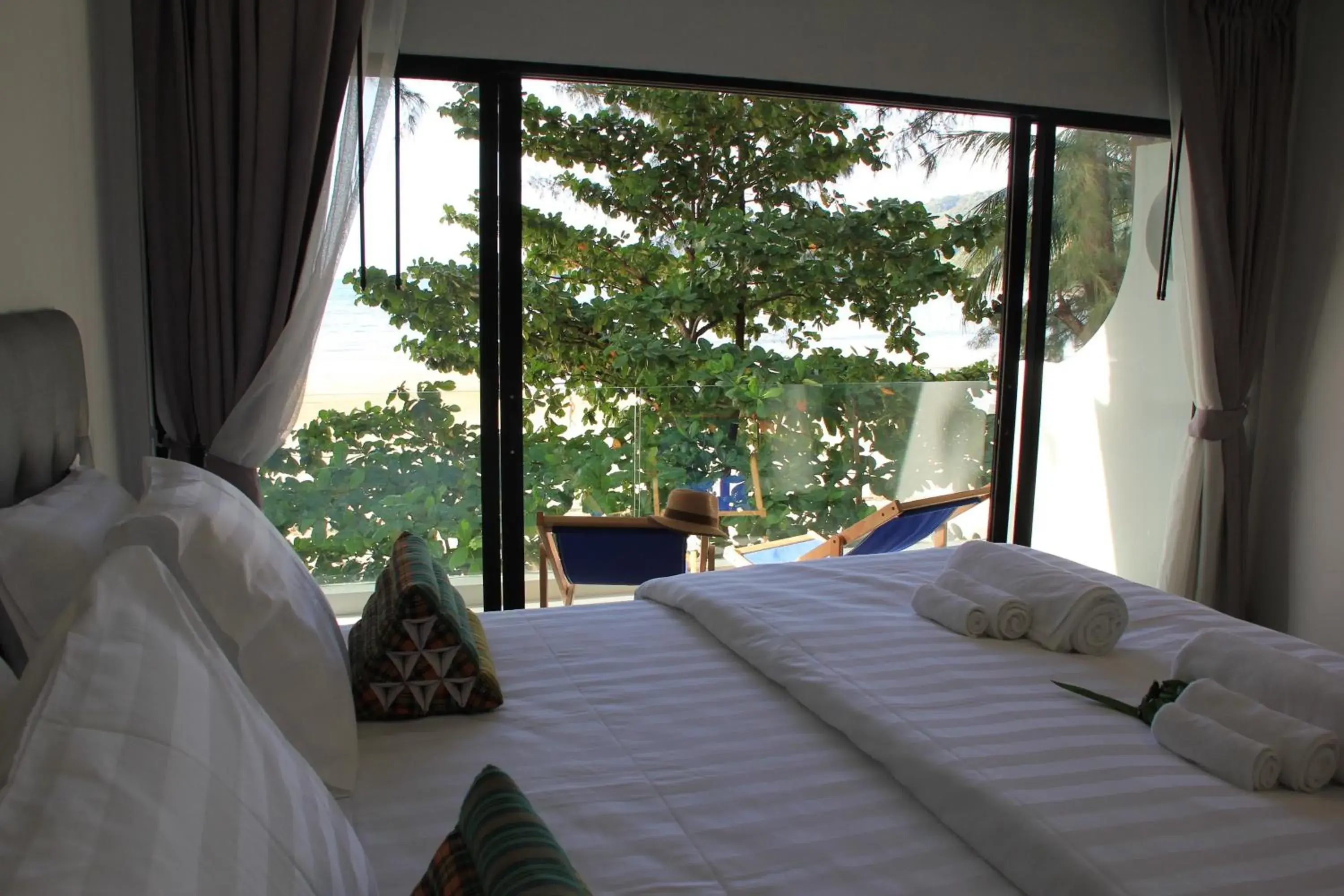 Property building, Bed in Thai Kamala Beach Front Property building, Bed in Thai Kamala Beach Front