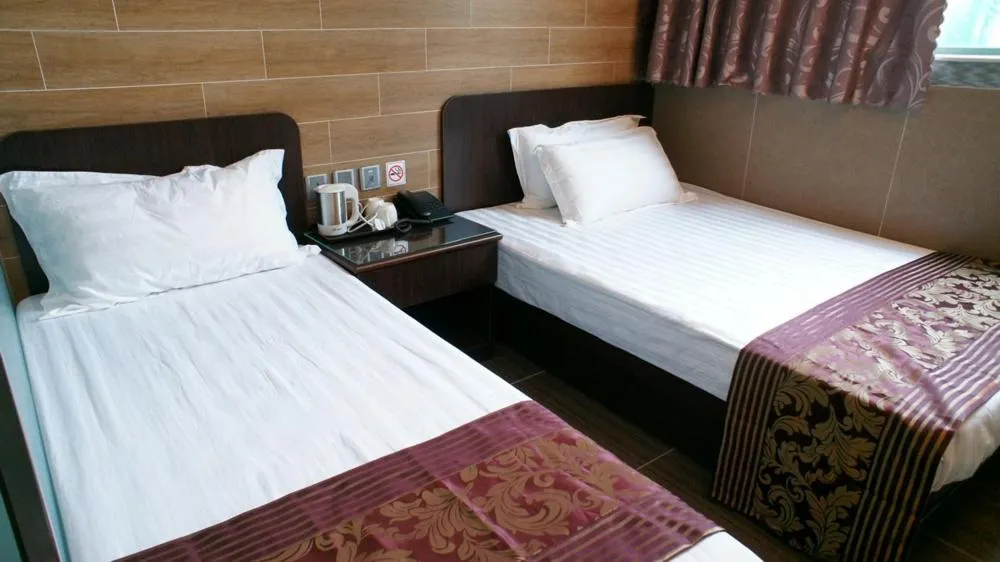 Bed in B&B Mongkok Hotel