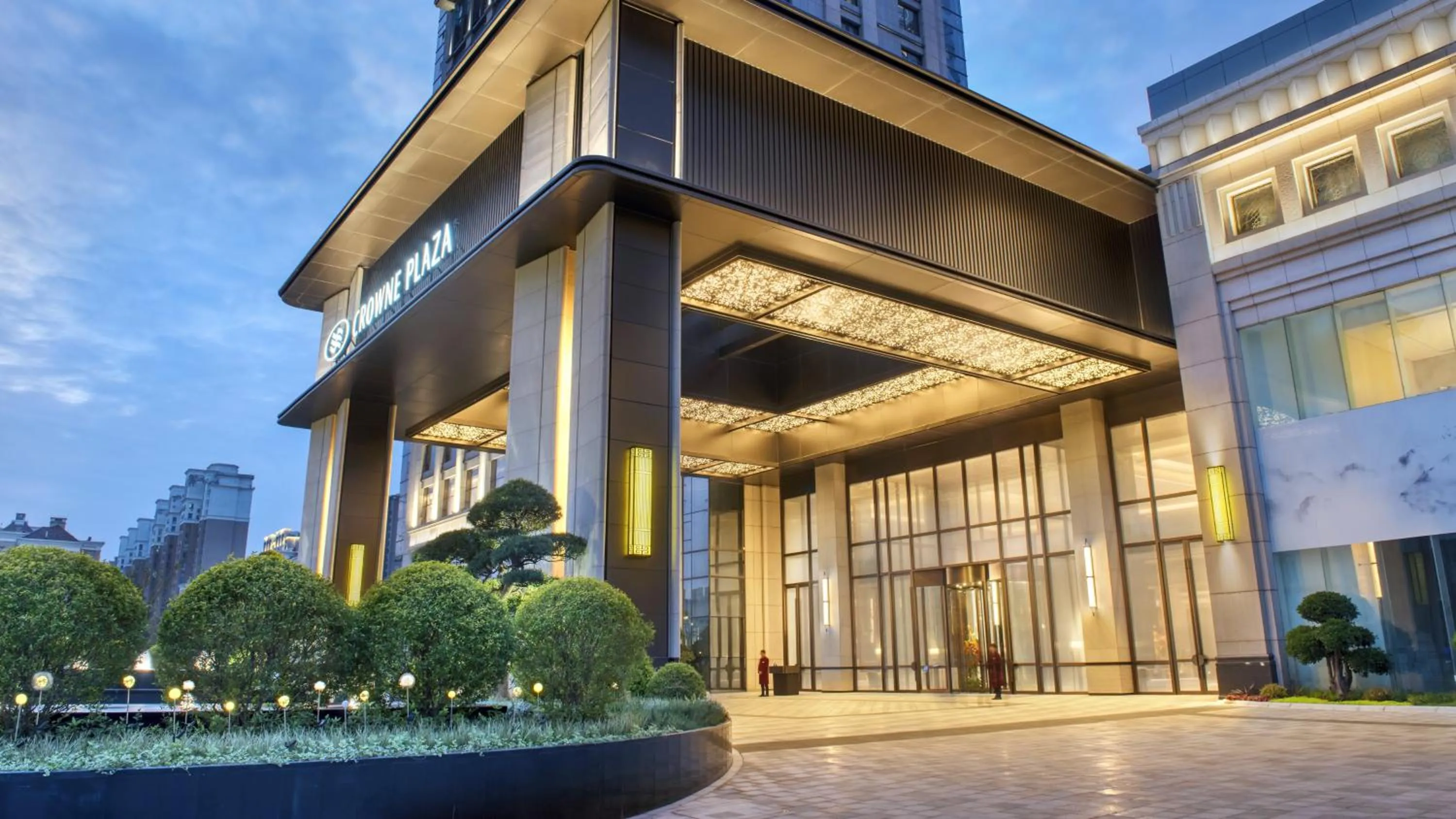 Property building in Crowne Plaza Rugao