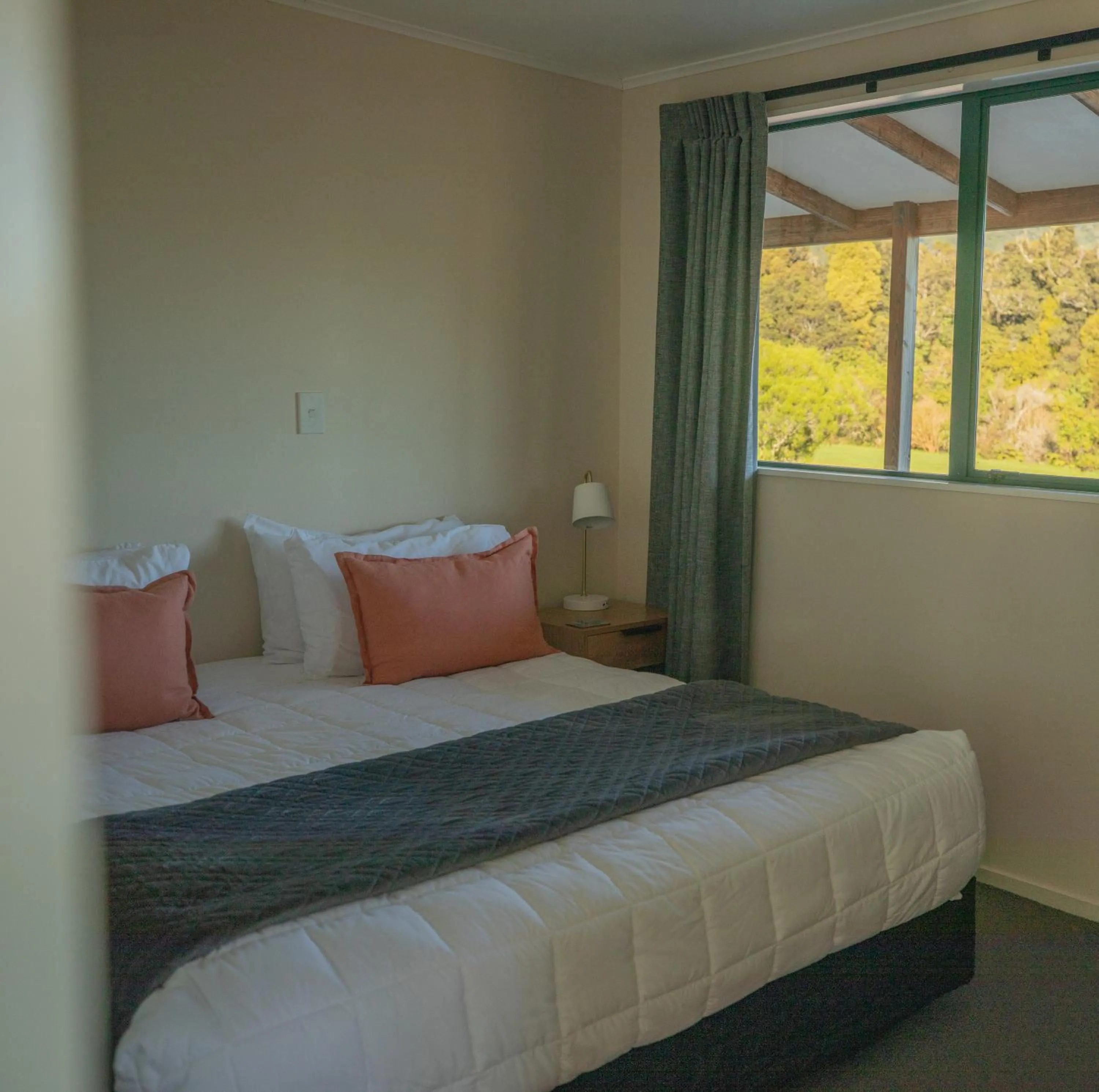 Bed in Rainforest Motel