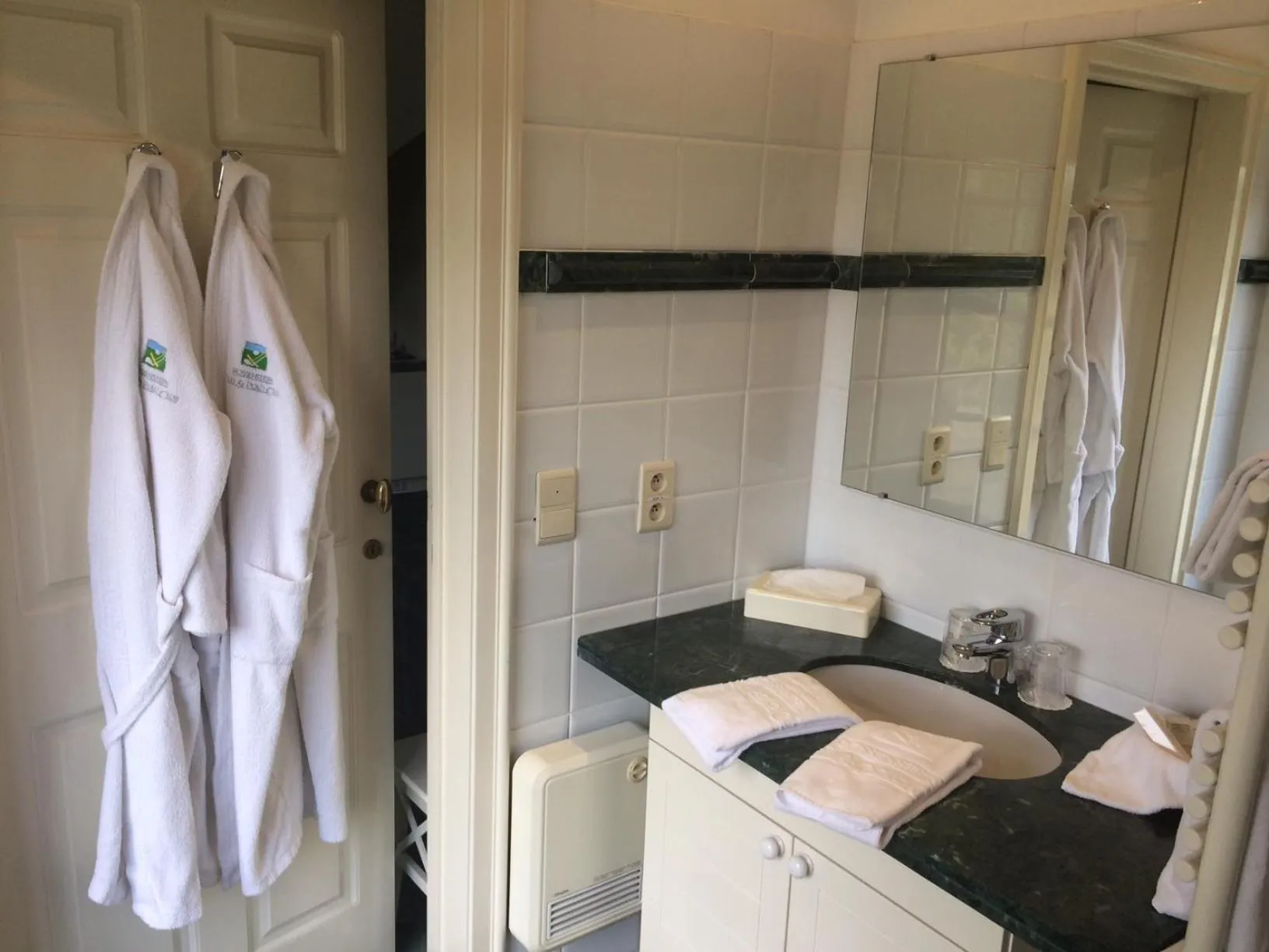 Bathroom in Bossenstein Golf & Polo Club