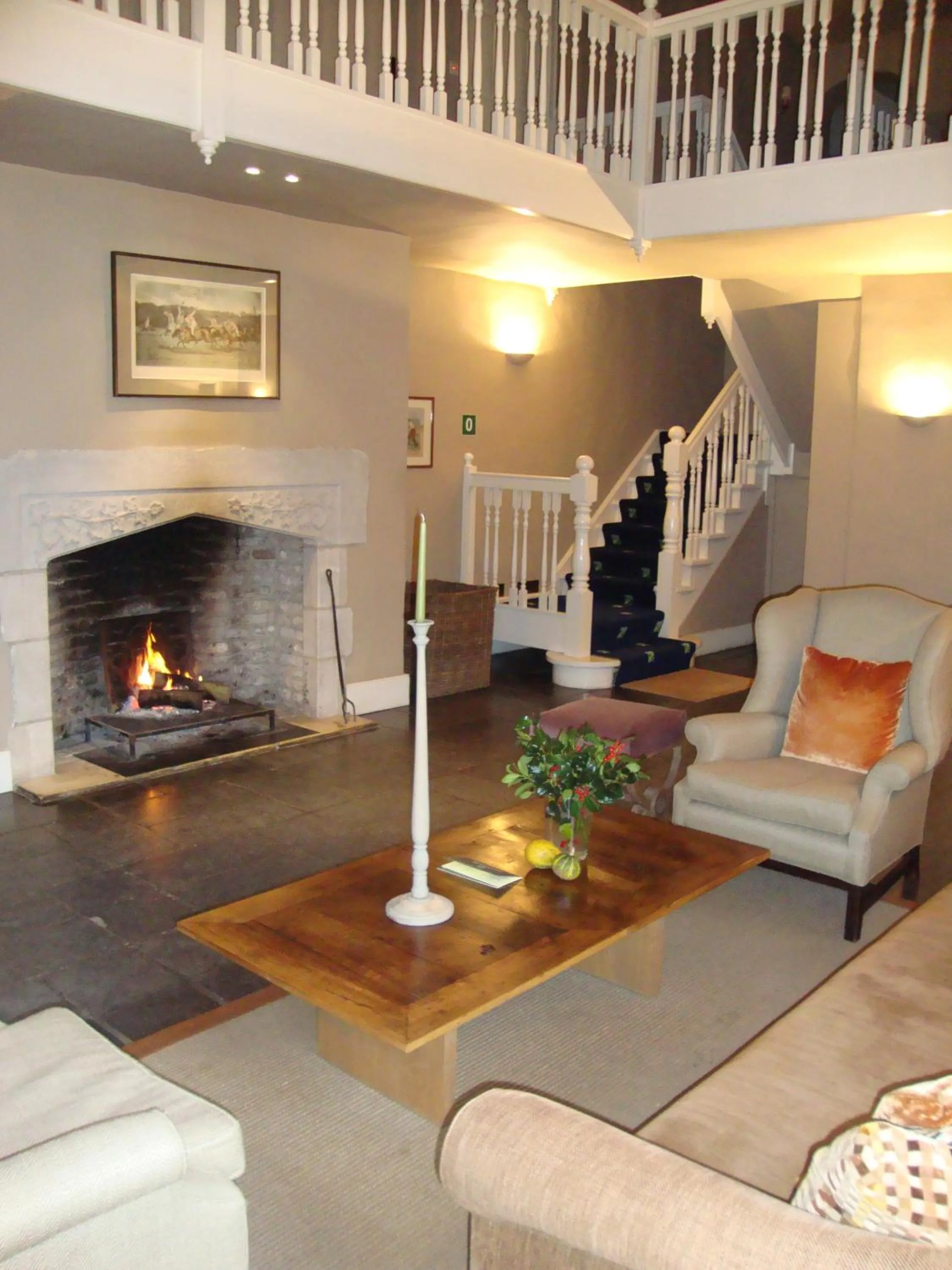 Lobby or reception in Bossenstein Golf & Polo Club