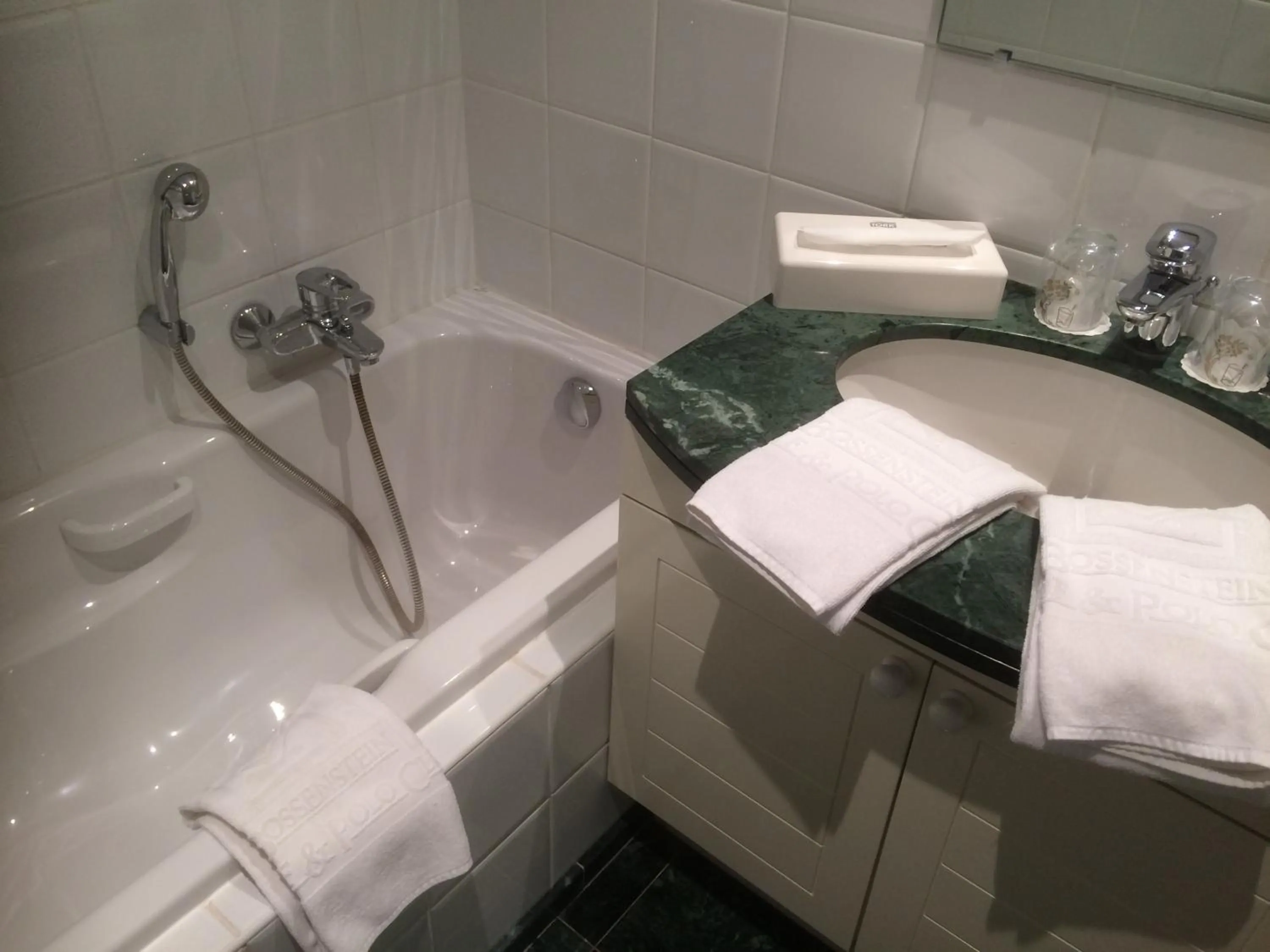 Bathroom in Bossenstein Golf & Polo Club