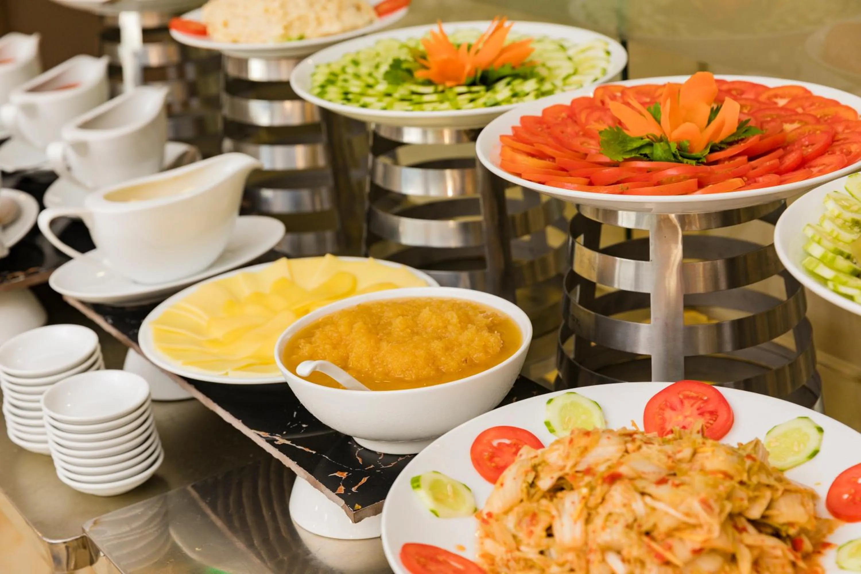 Breakfast in Sea Pearl Hotel