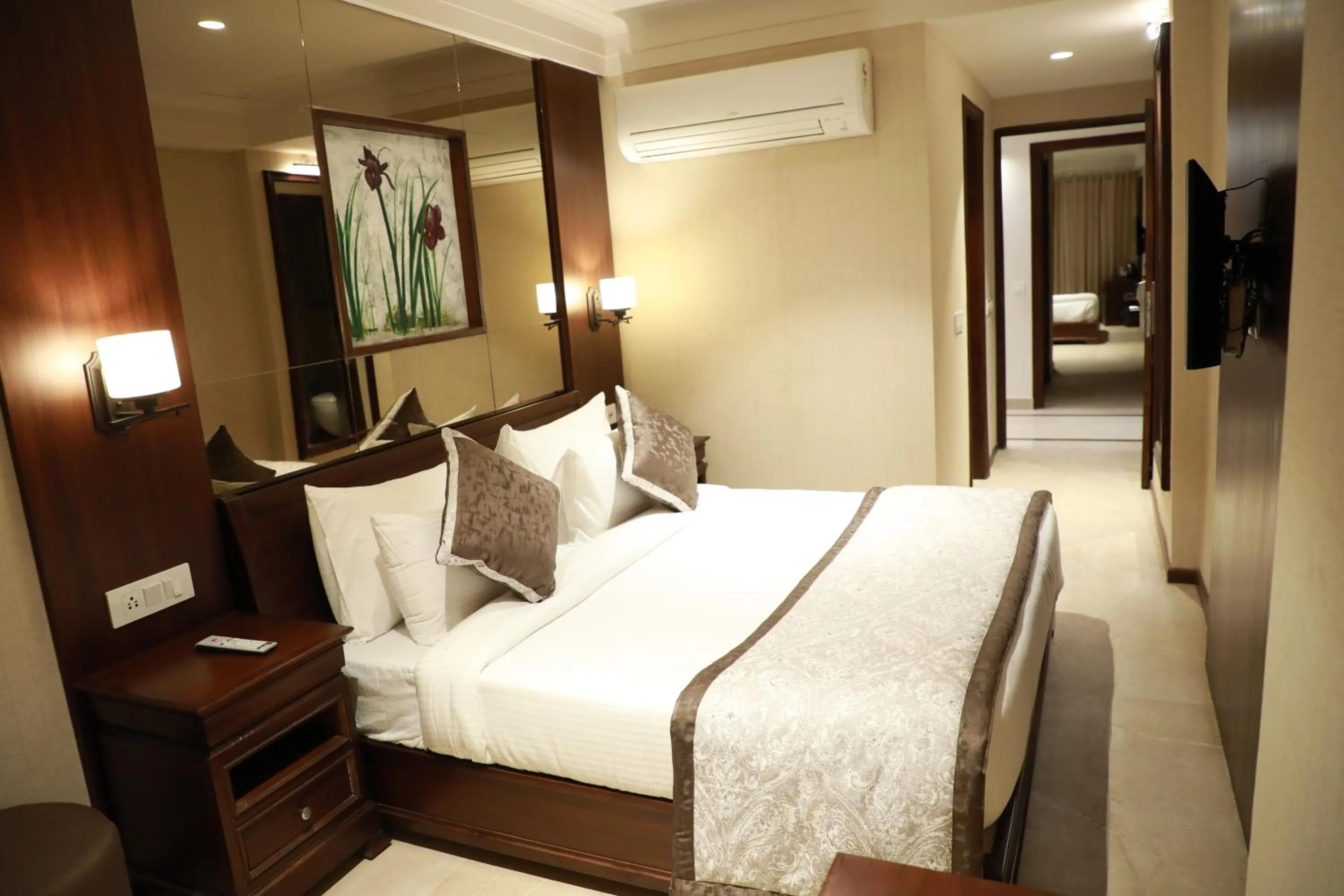 Photo of the whole room, Bed in Hotel Golden Tower Near Heritage Street