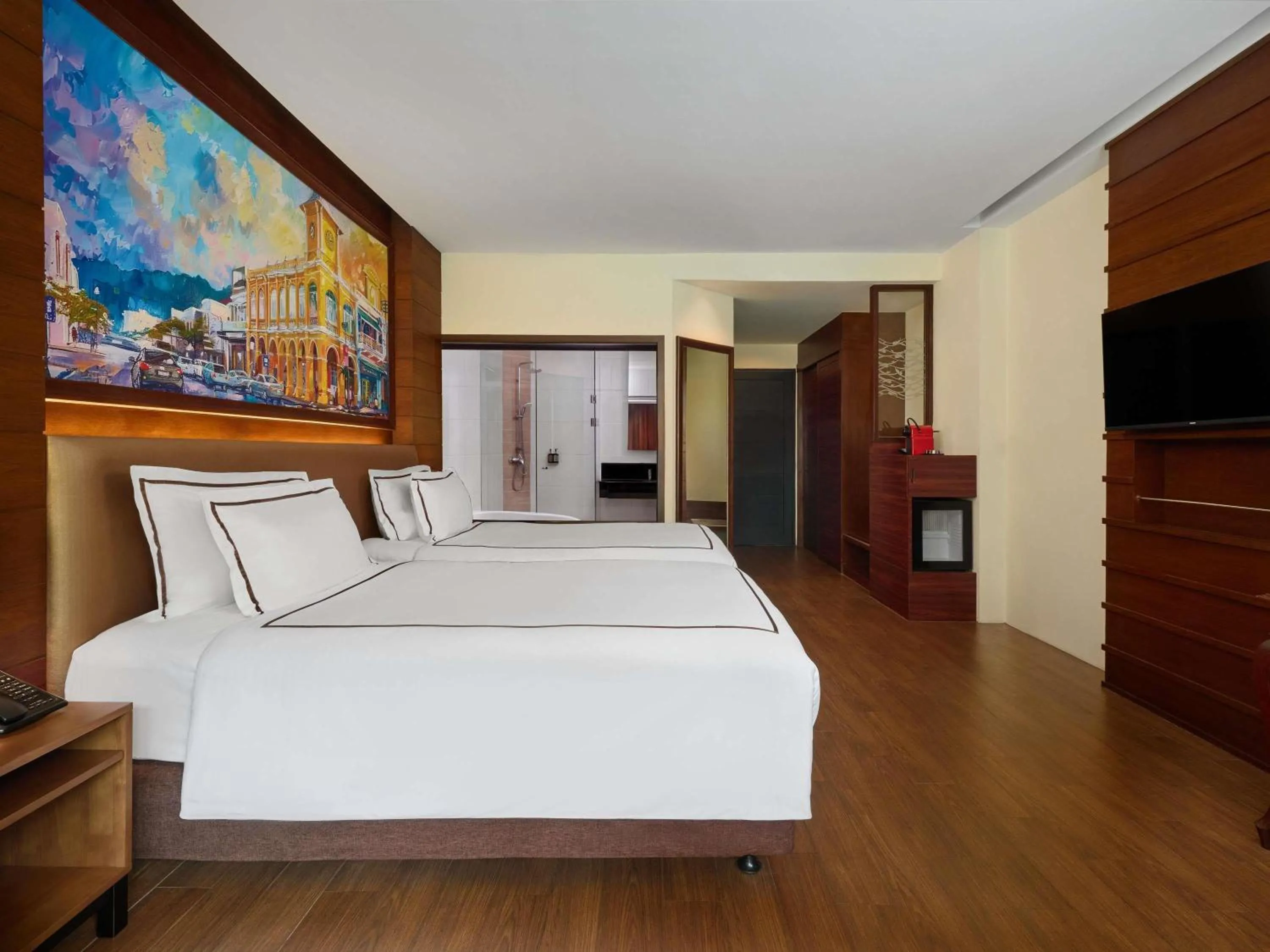 Bedroom, Bed in Novotel Phuket Vintage Park Resort