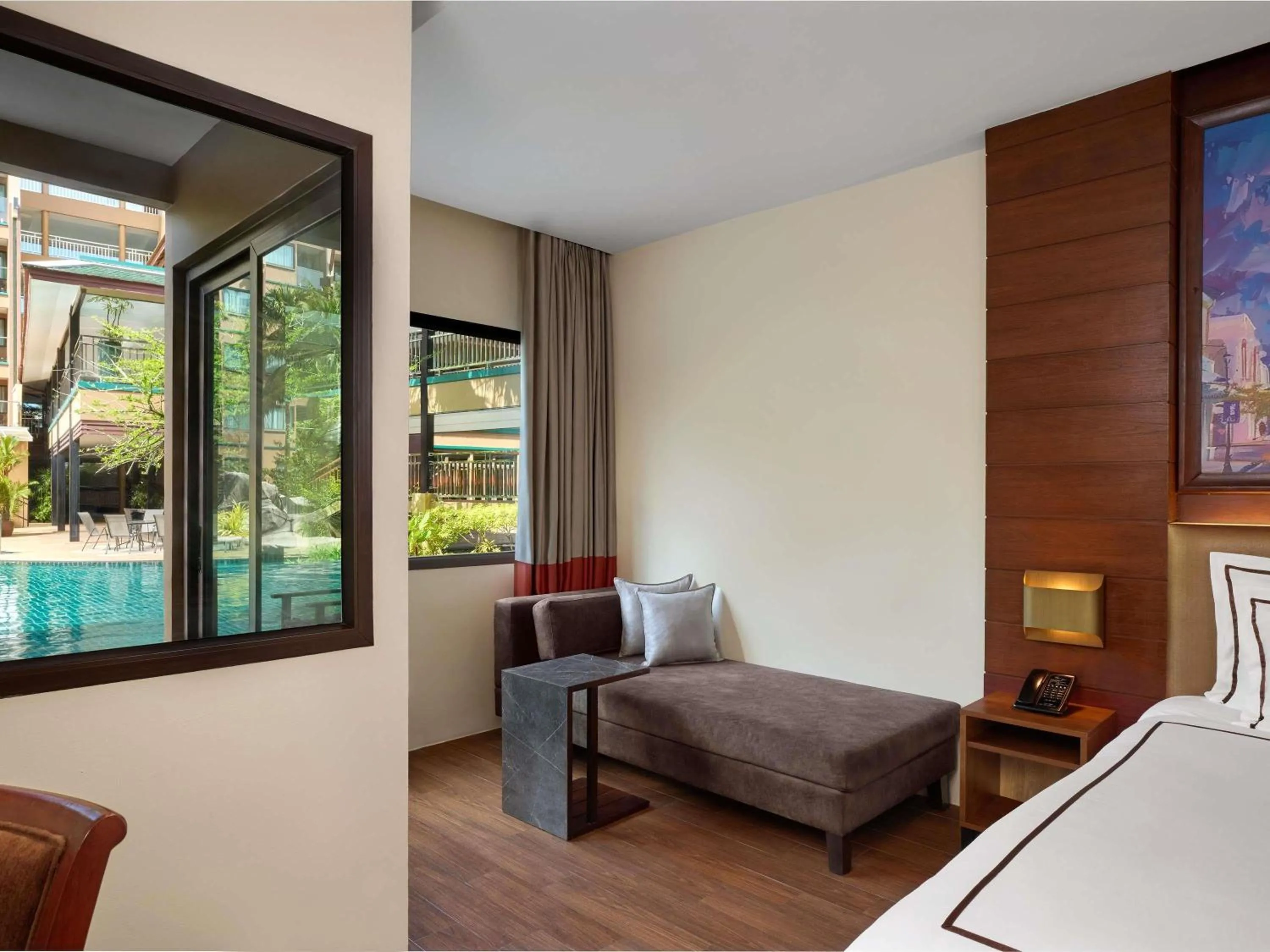 Bedroom, Bed in Novotel Phuket Vintage Park Resort