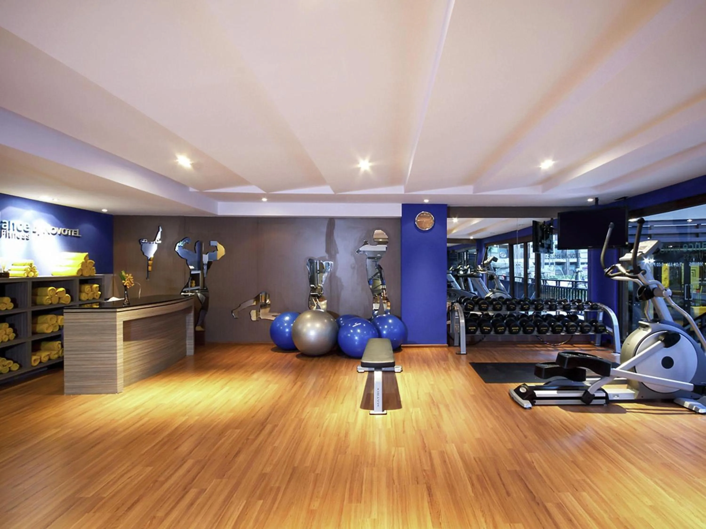 Fitness centre/facilities in Novotel Phuket Vintage Park Resort