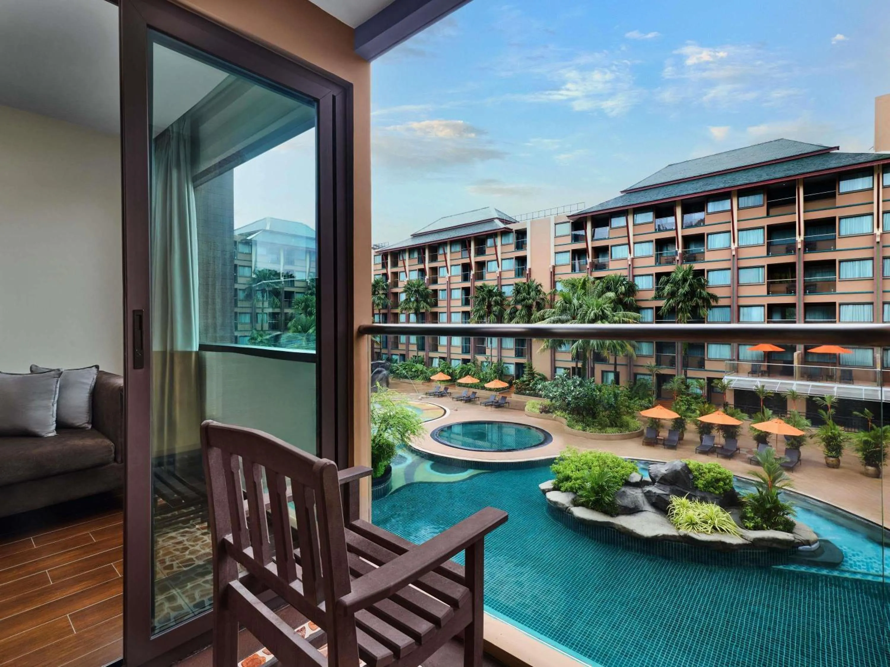 Bedroom in Novotel Phuket Vintage Park Resort