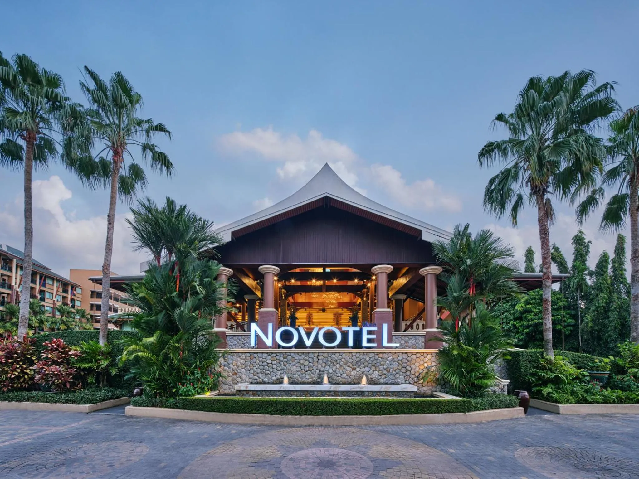 Facade/entrance in Novotel Phuket Vintage Park Resort