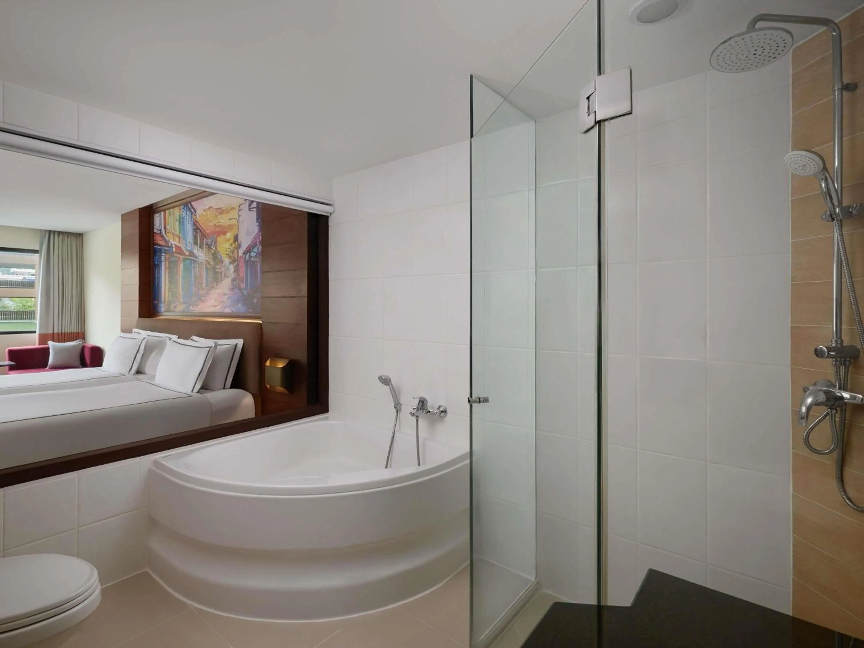 Bedroom, Bed in Novotel Phuket Vintage Park Resort