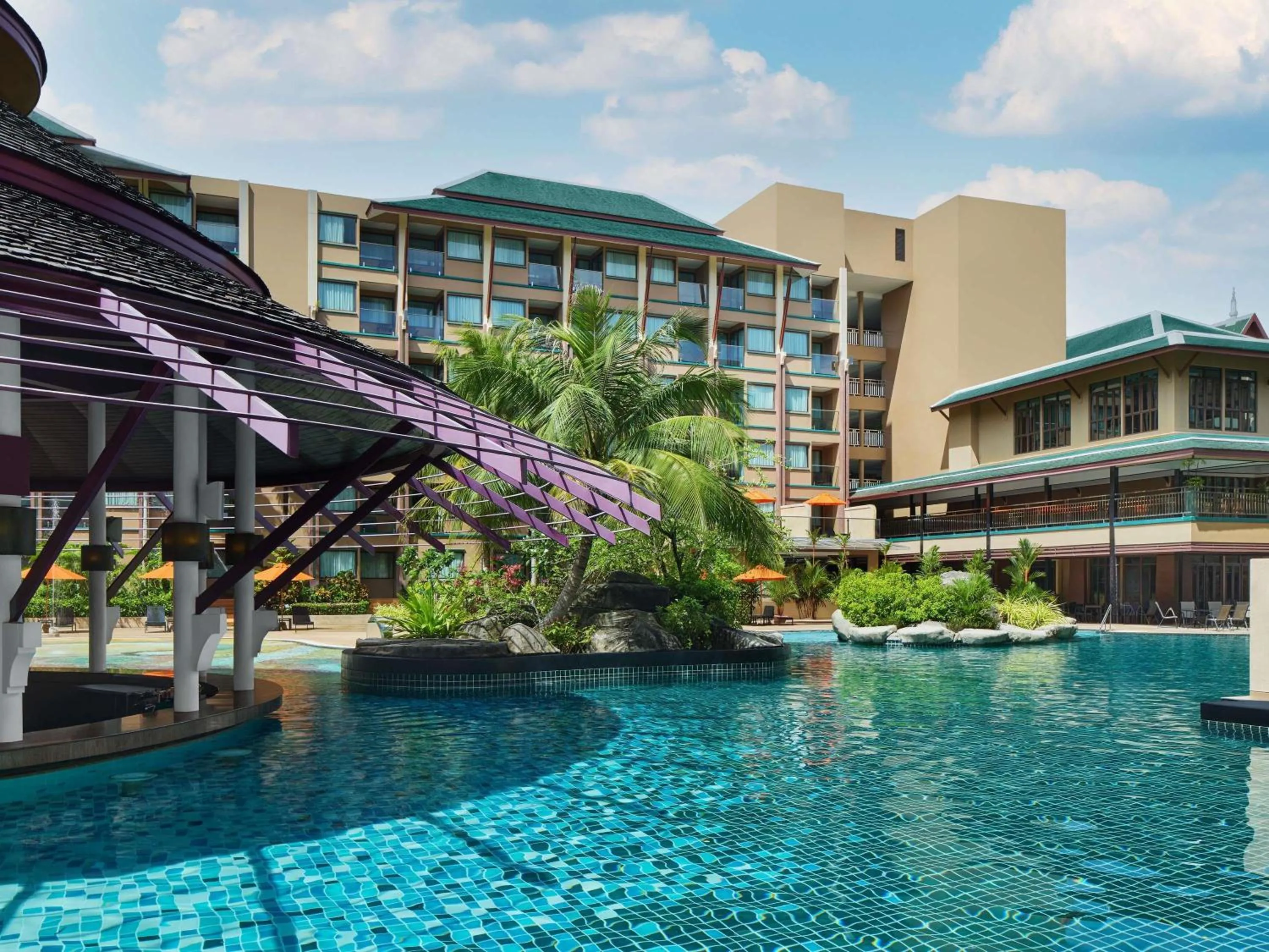 Property building in Novotel Phuket Vintage Park Resort