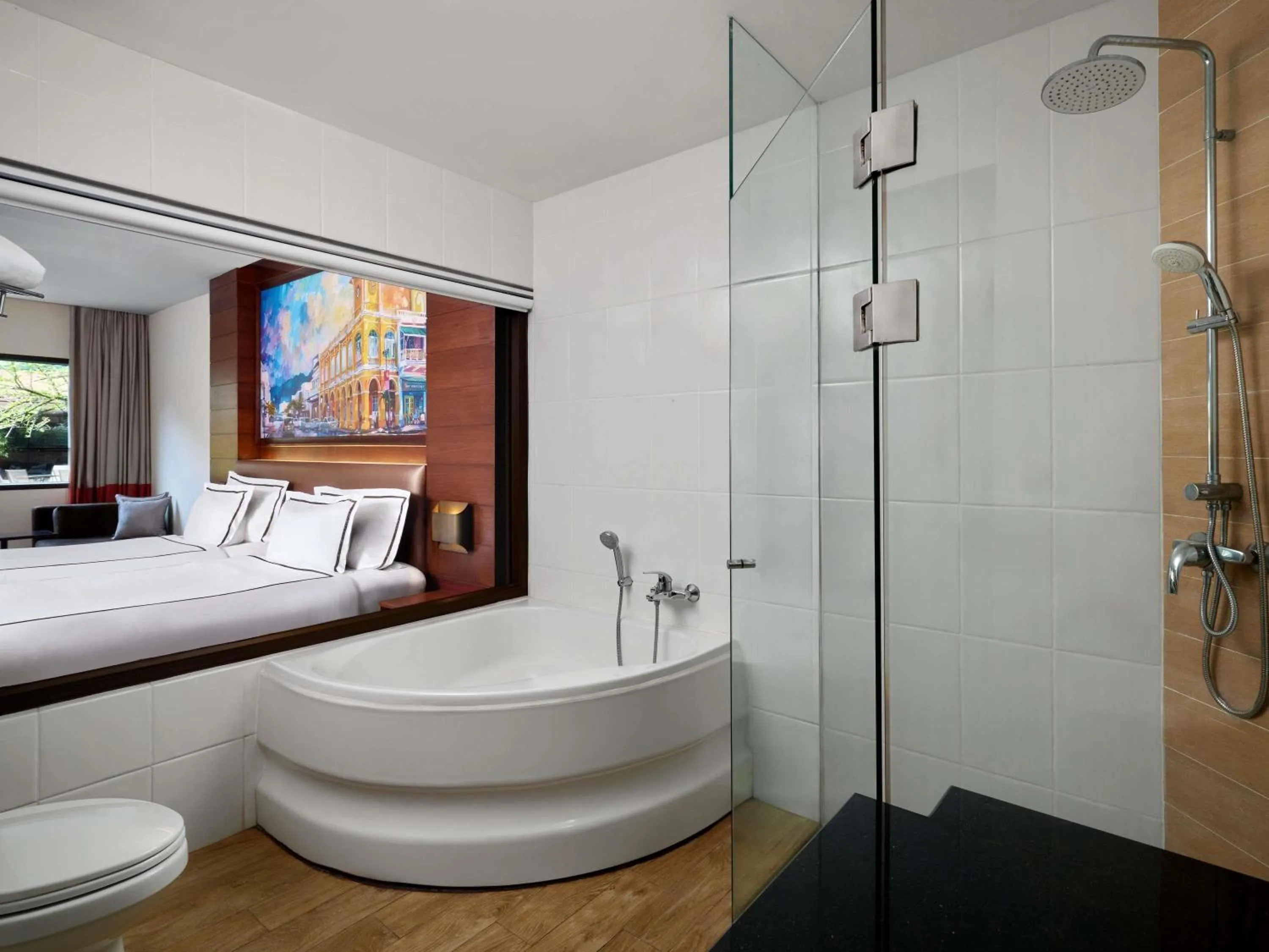 Bedroom in Novotel Phuket Vintage Park Resort