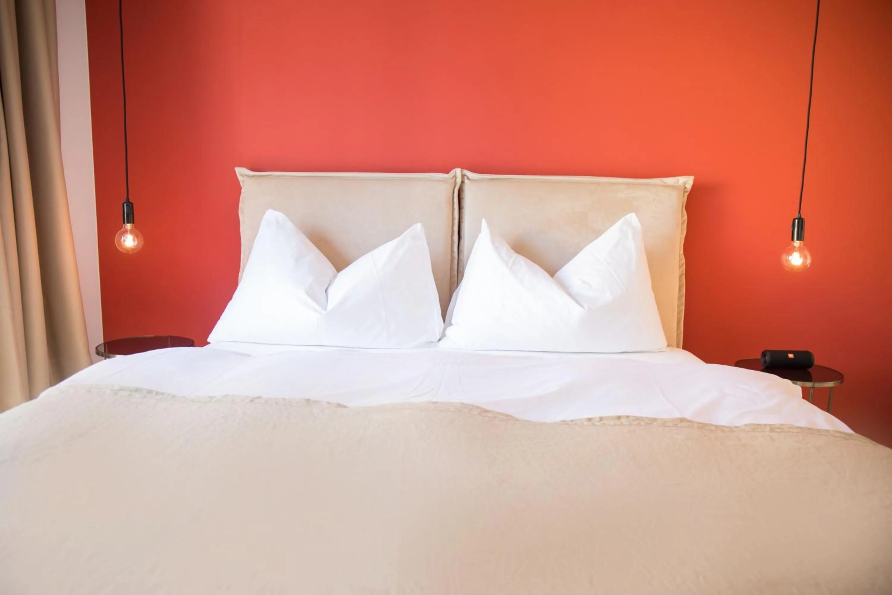 Bed in Gubelhof Suites