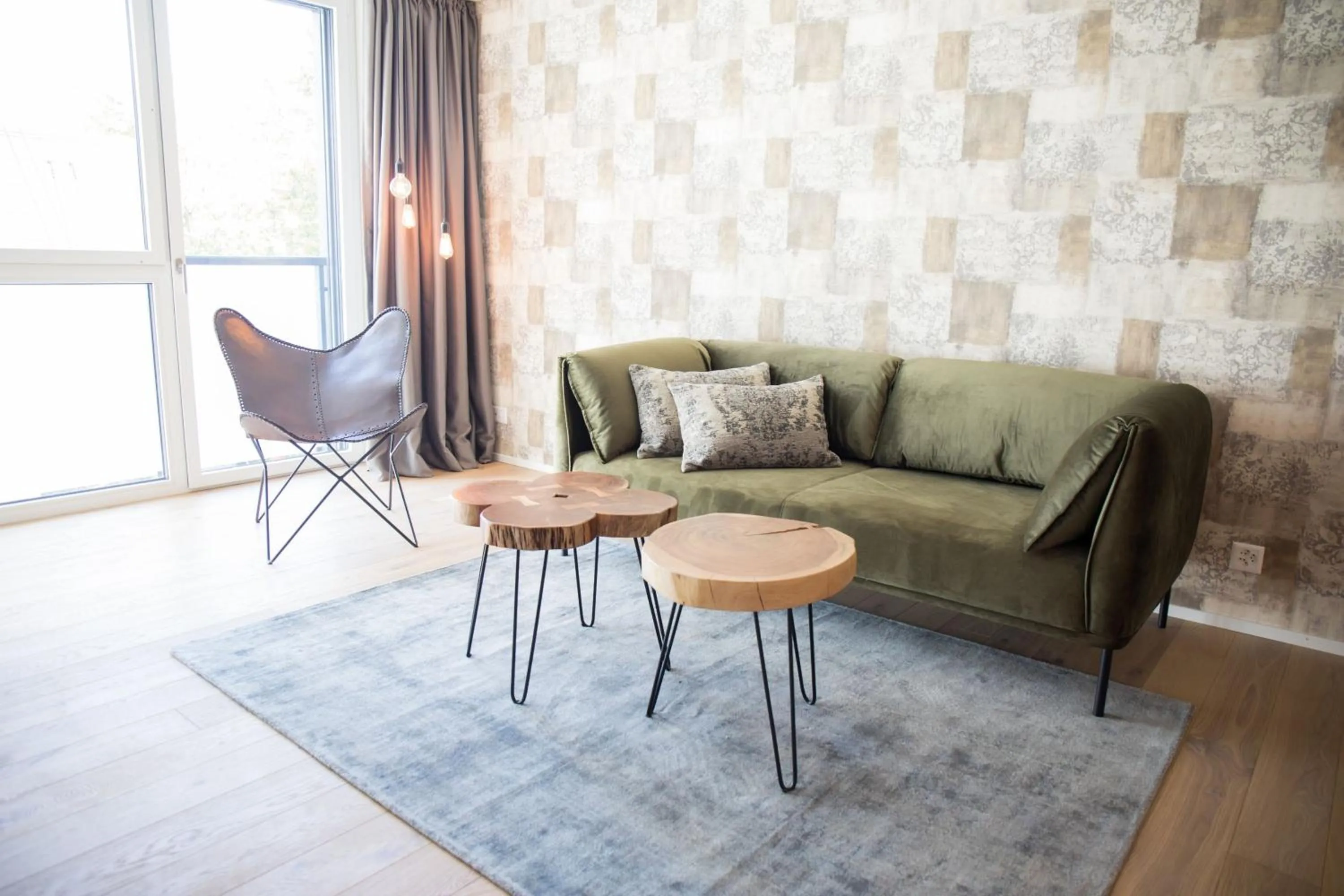 Living room in Gubelhof Suites