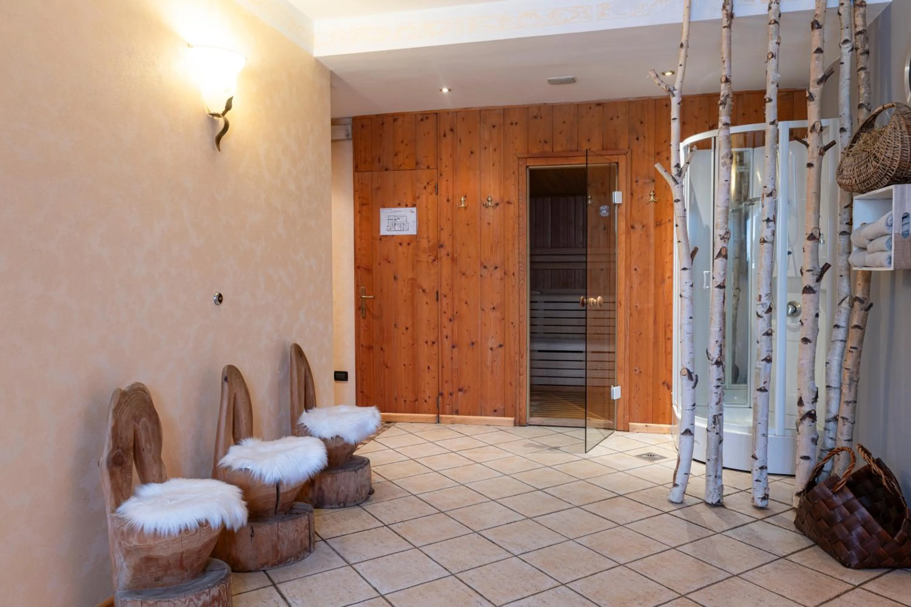 Sauna in Sport Hotel Stella Alpina
