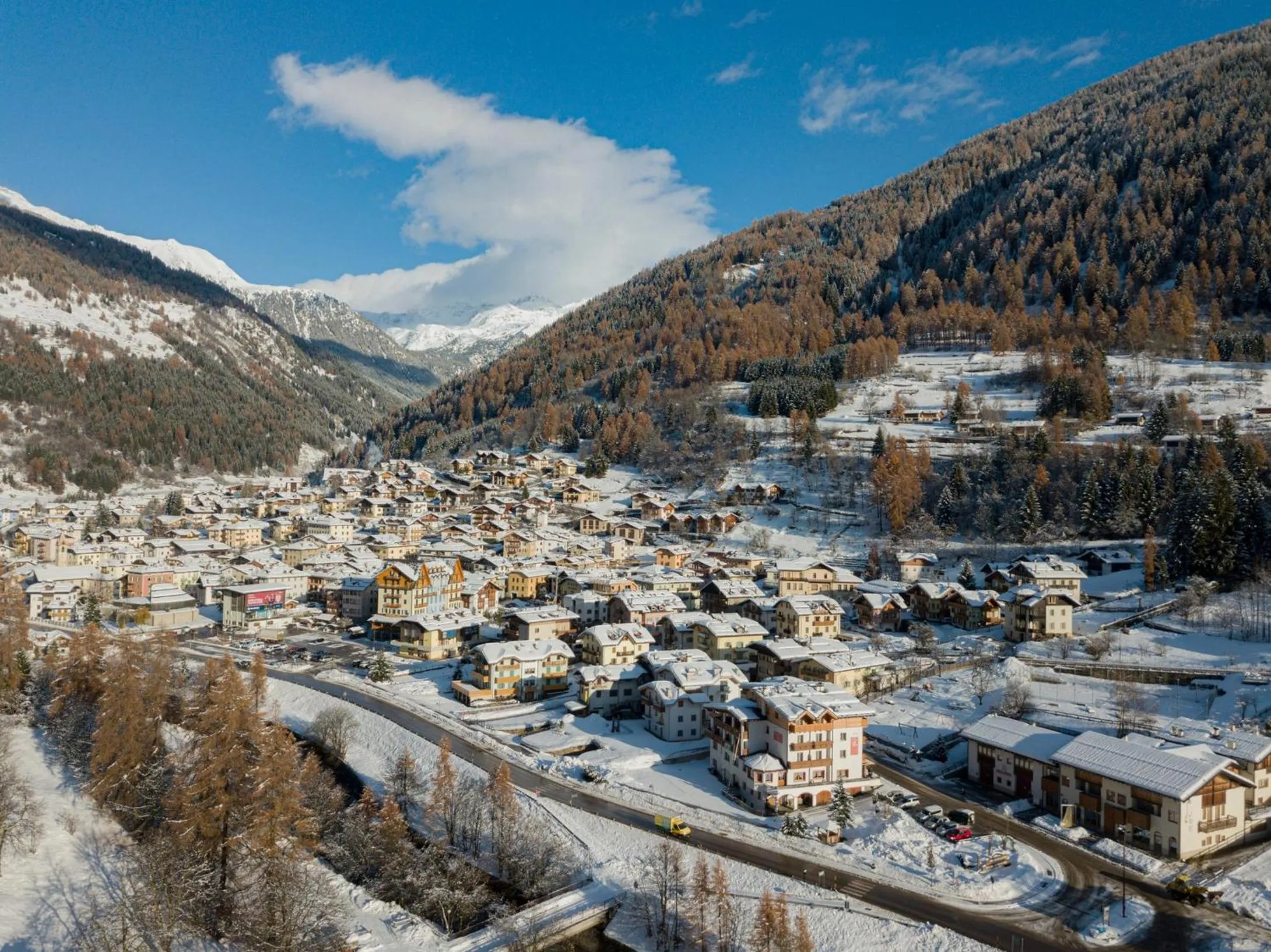Bird's eye view in Sport Hotel Stella Alpina