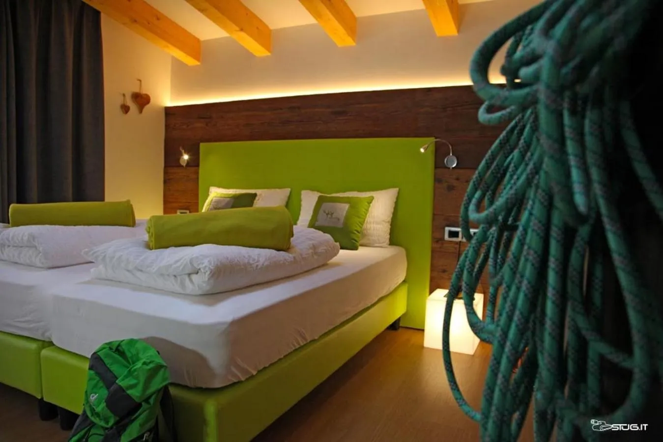 Bedroom, Bed in Sport Hotel Stella Alpina