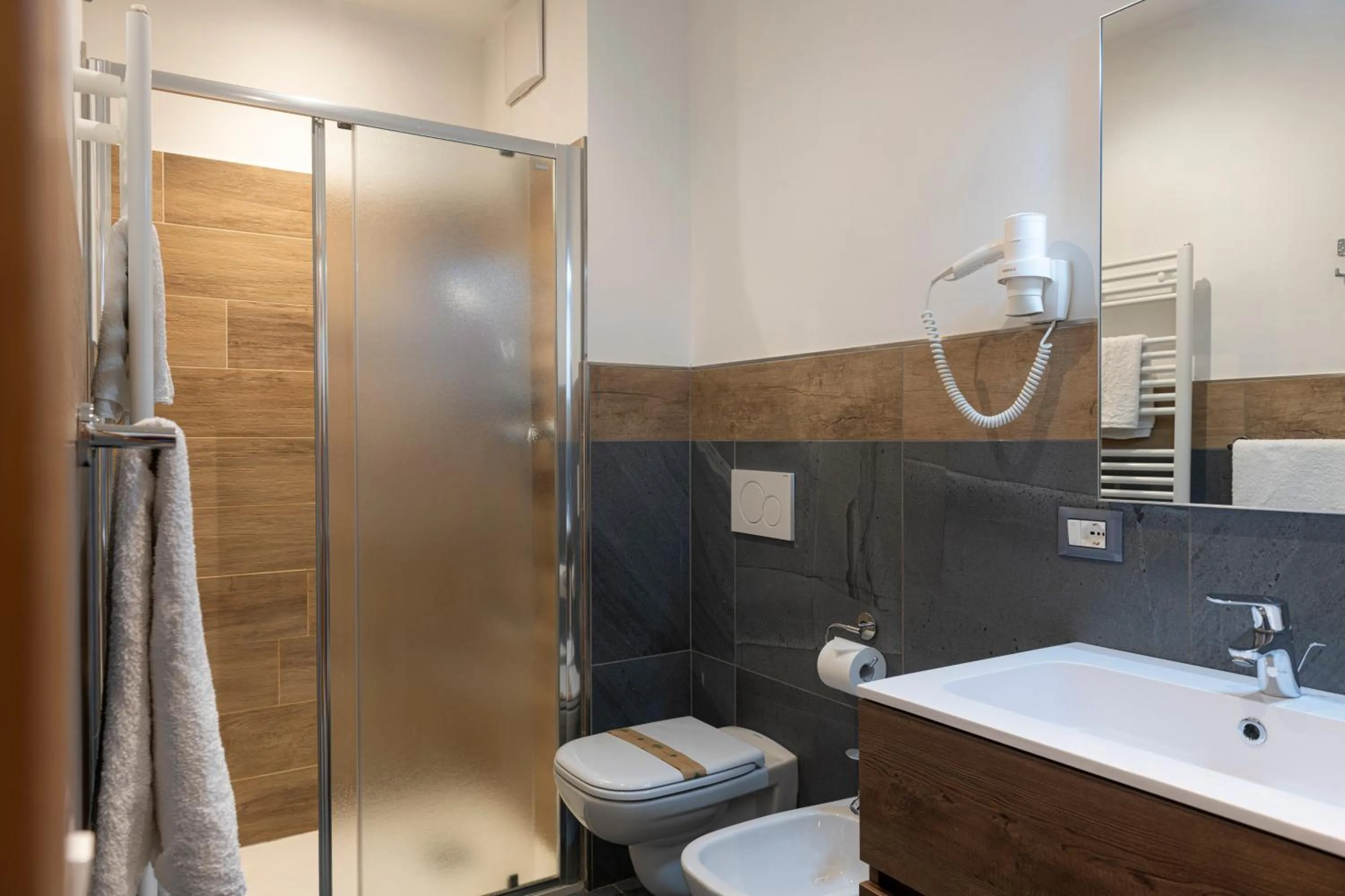 Bathroom in Sport Hotel Stella Alpina