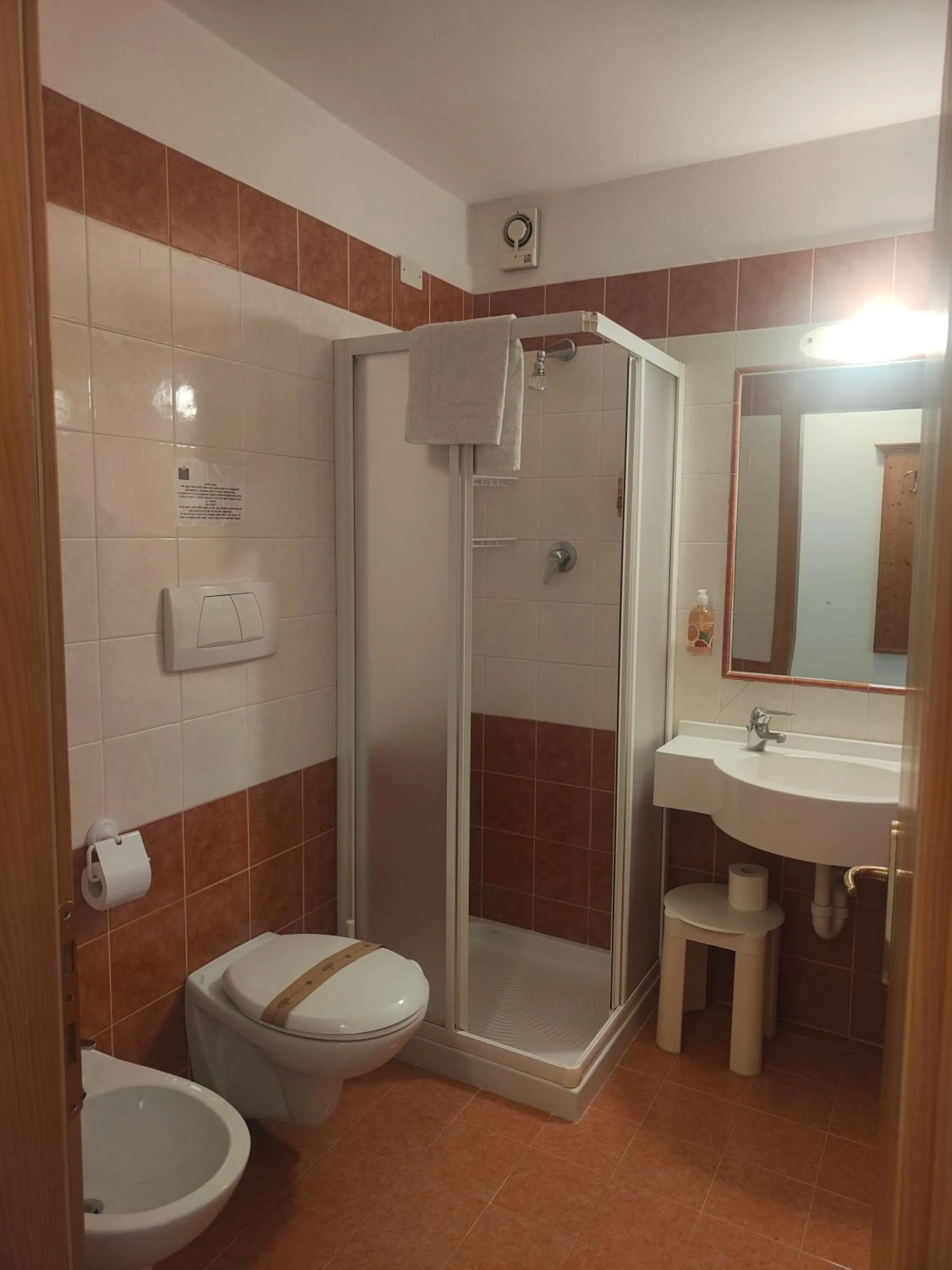 Bathroom in Sport Hotel Stella Alpina