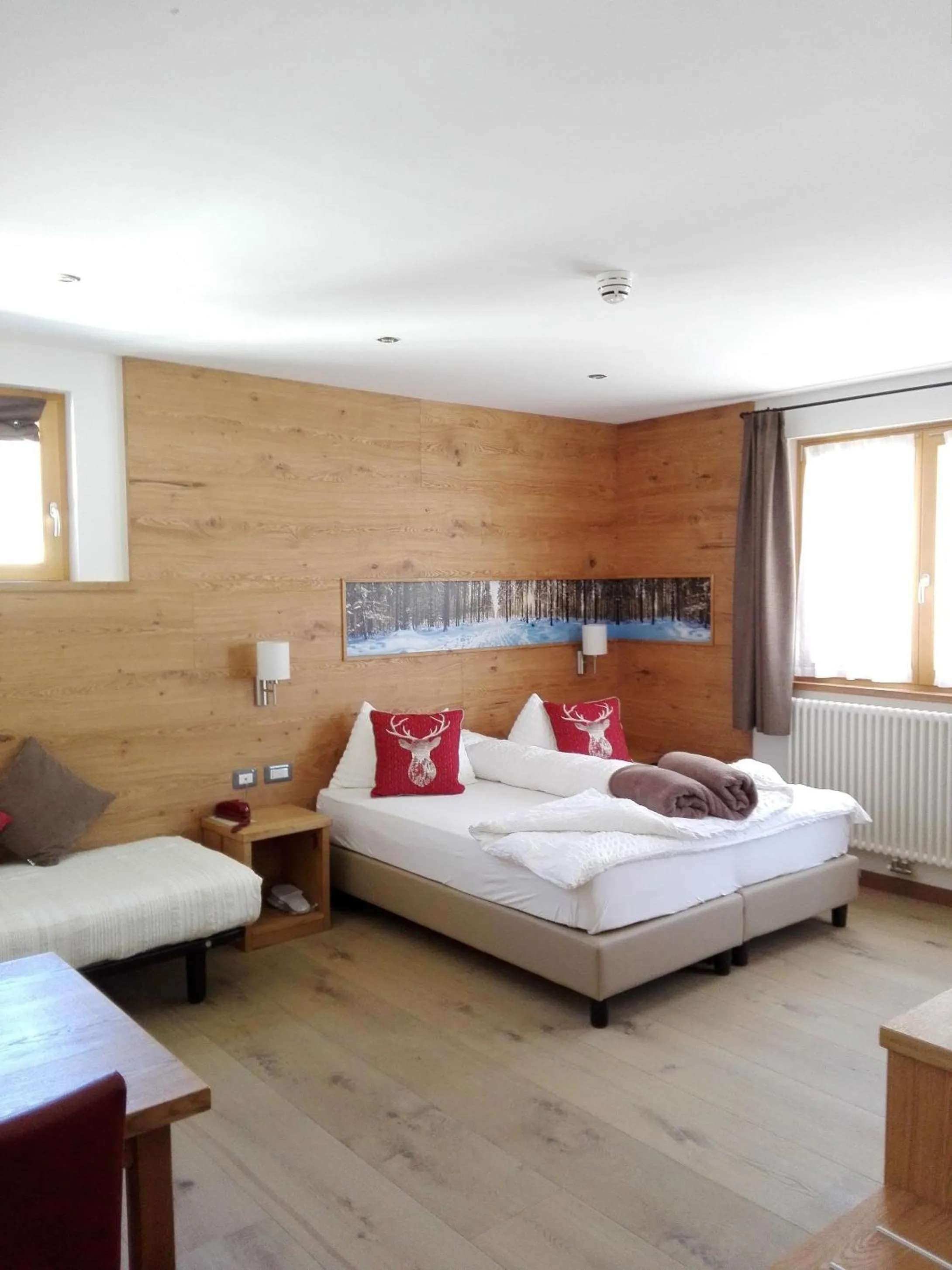Bed in Sport Hotel Stella Alpina