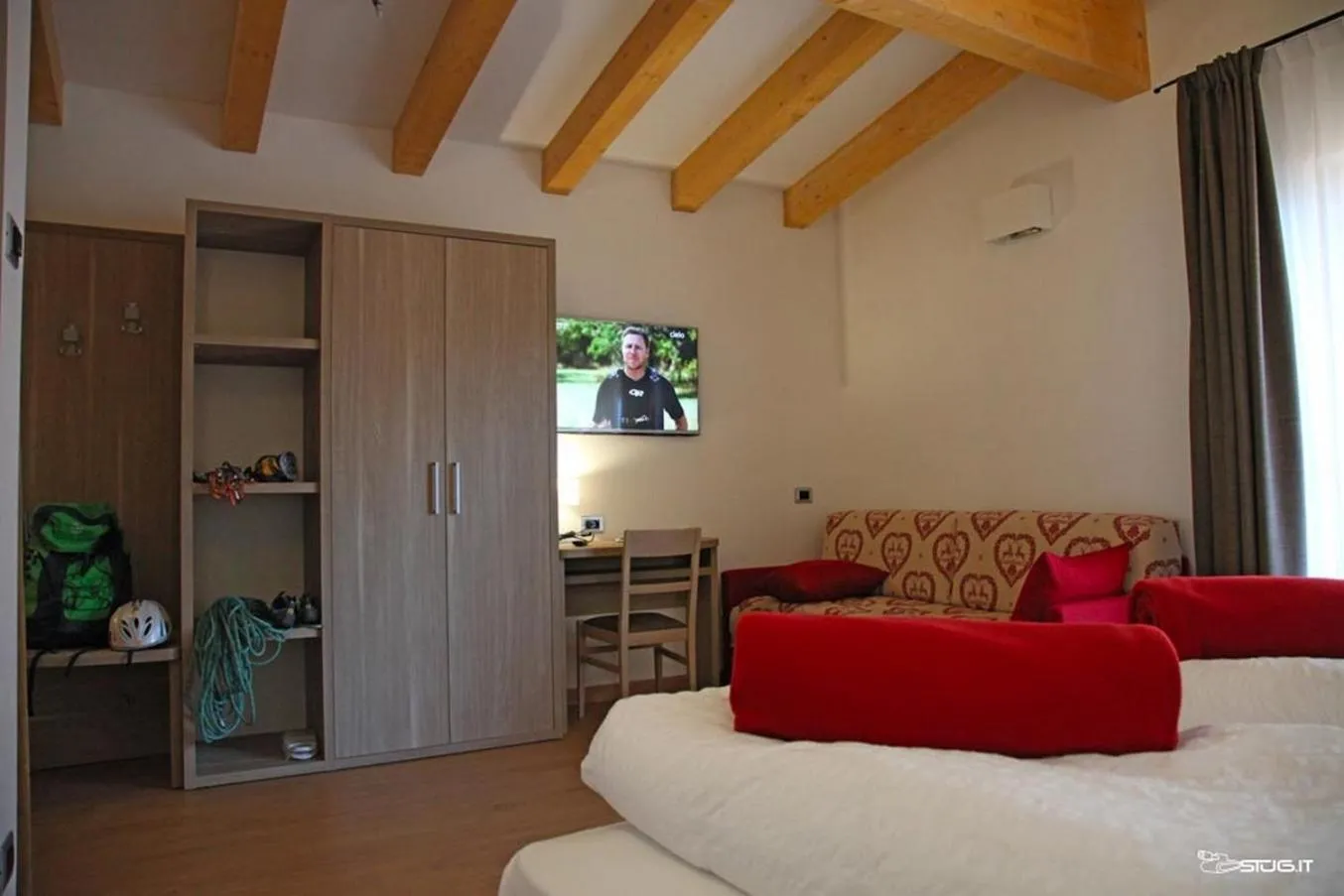 Bedroom in Sport Hotel Stella Alpina