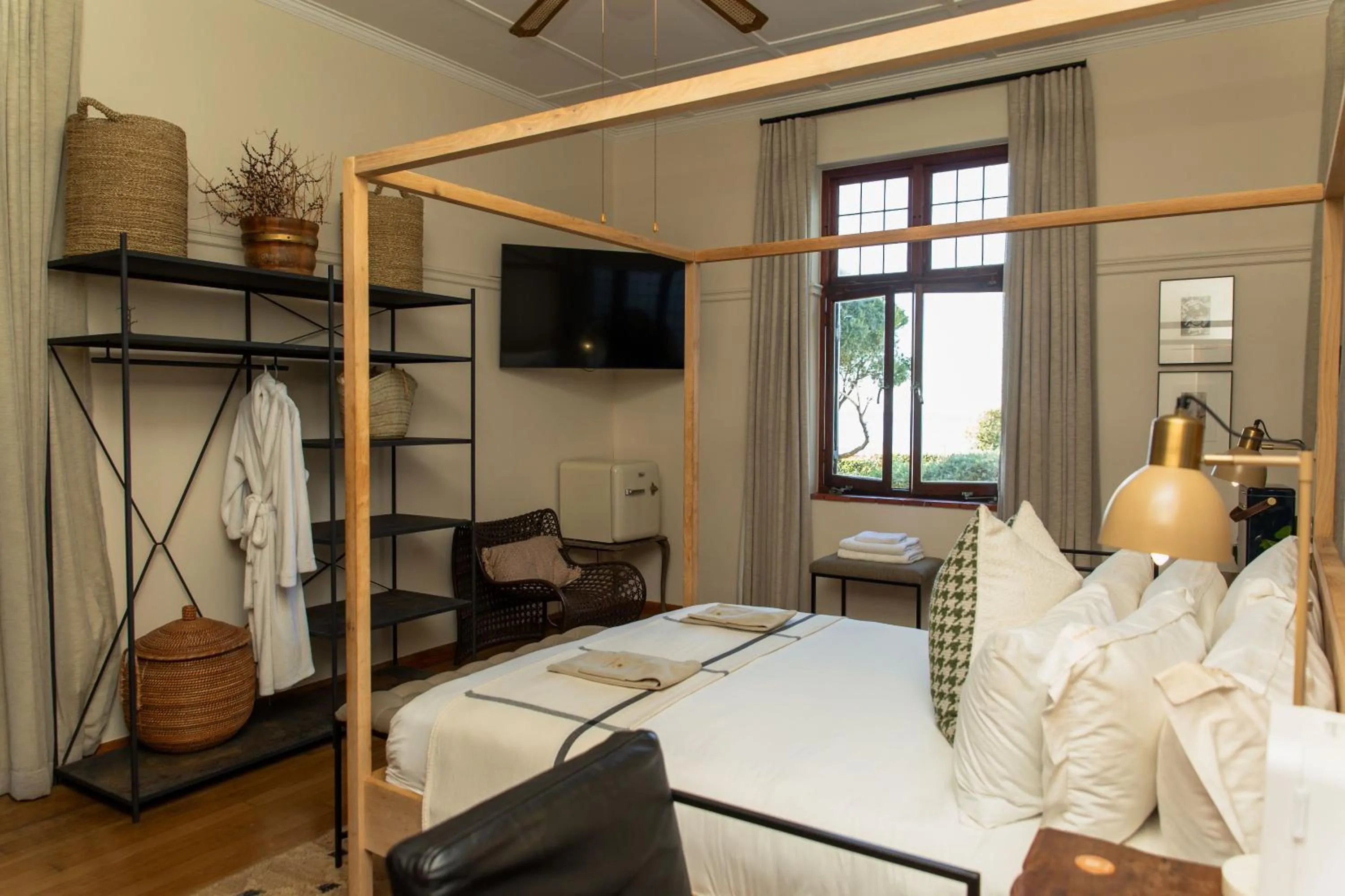 Bed in Sonnekus Boutique Hotel & Bistro