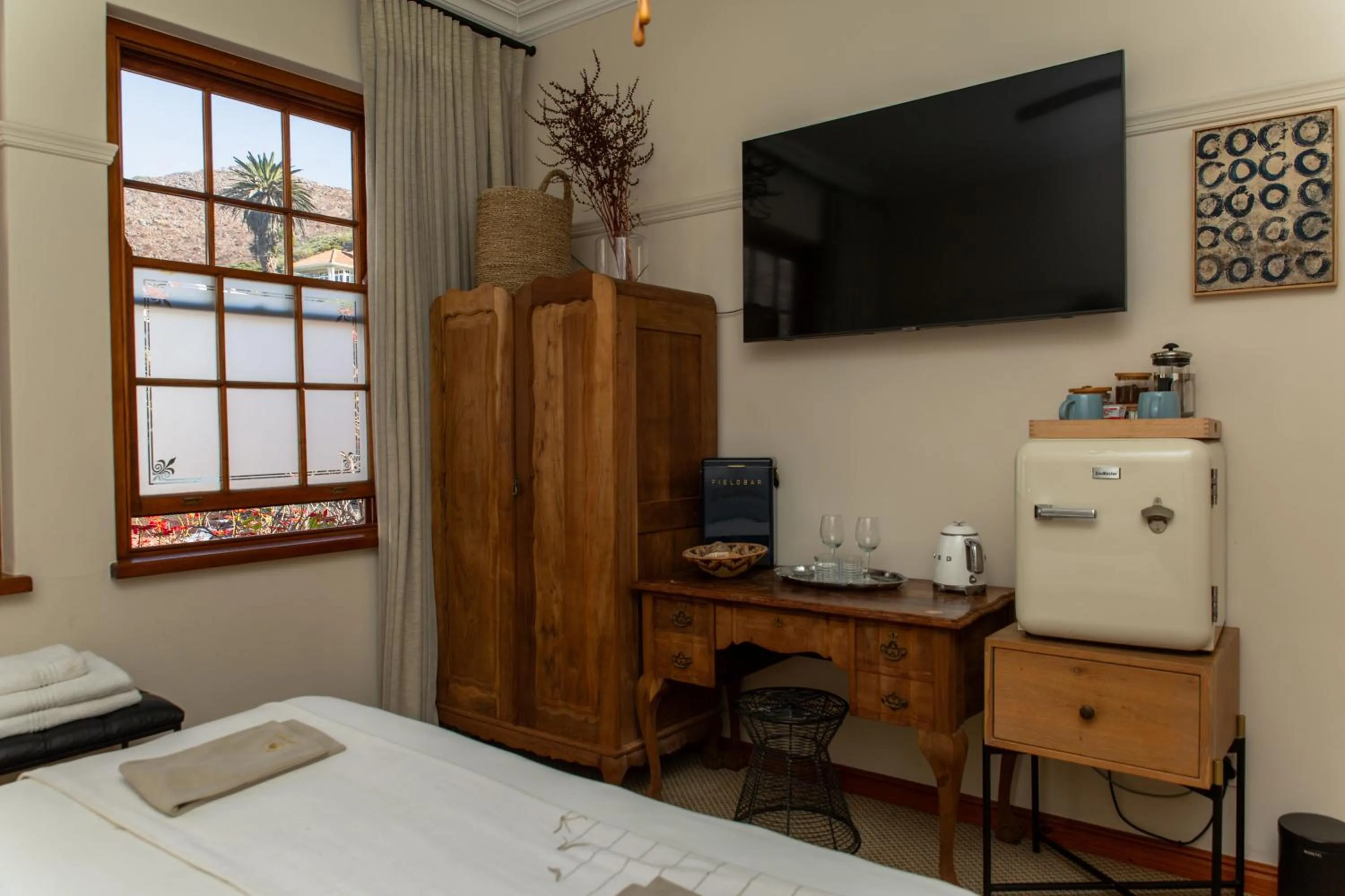 Bed in Sonnekus Boutique Hotel & Bistro