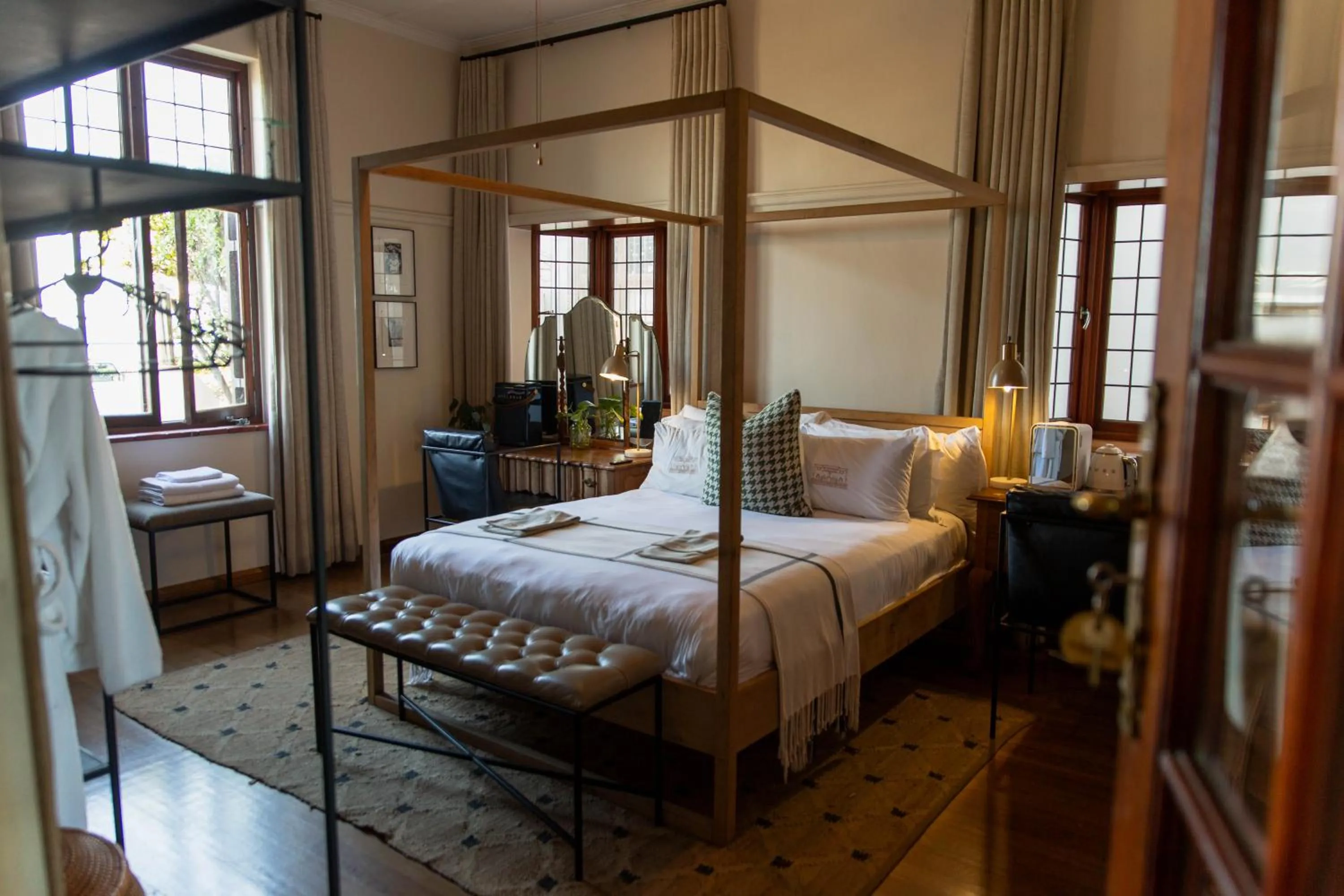 Bed in Sonnekus Boutique Hotel & Bistro