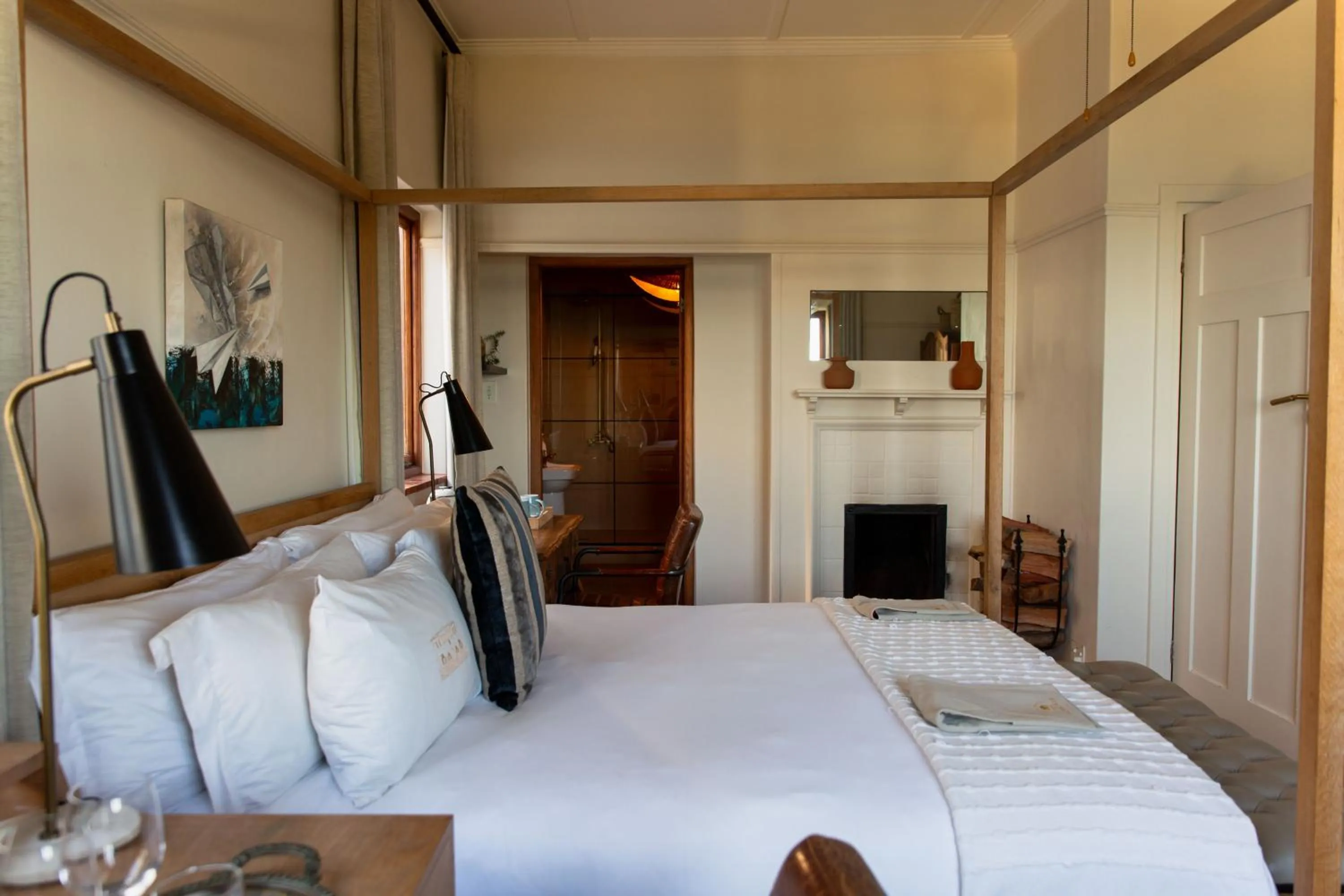 Bed in Sonnekus Boutique Hotel & Bistro