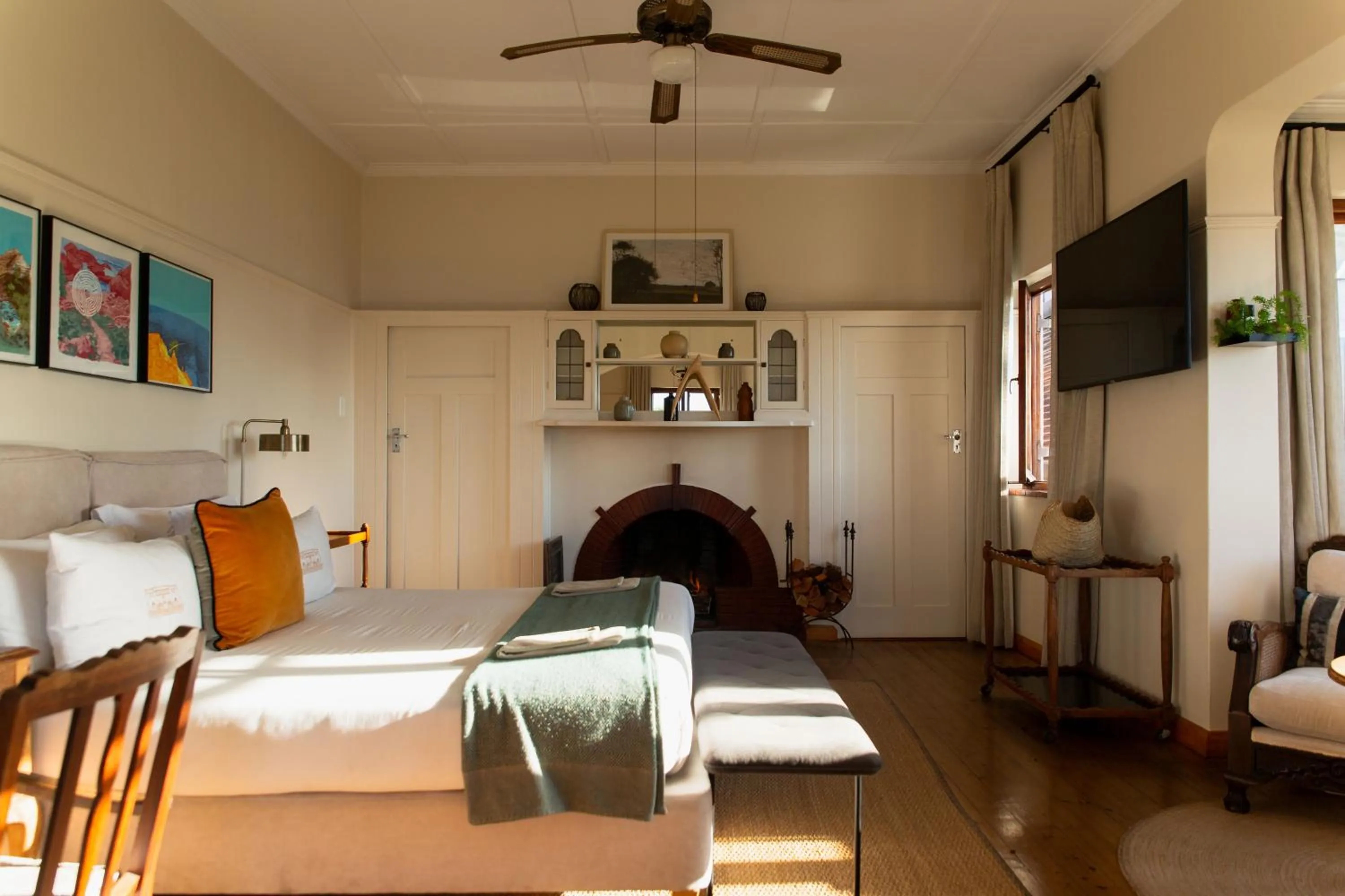 Bed in Sonnekus Boutique Hotel & Bistro