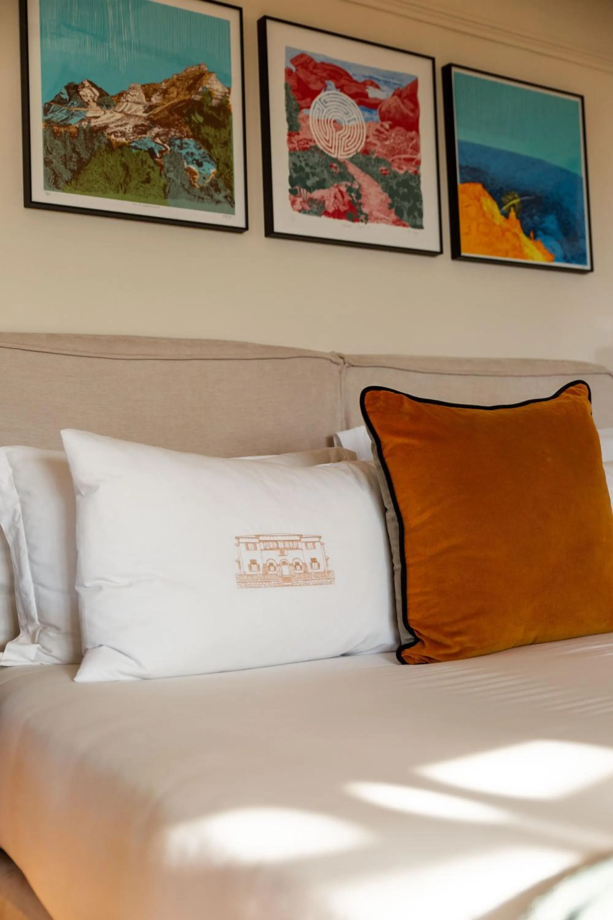 Bed in Sonnekus Boutique Hotel & Bistro