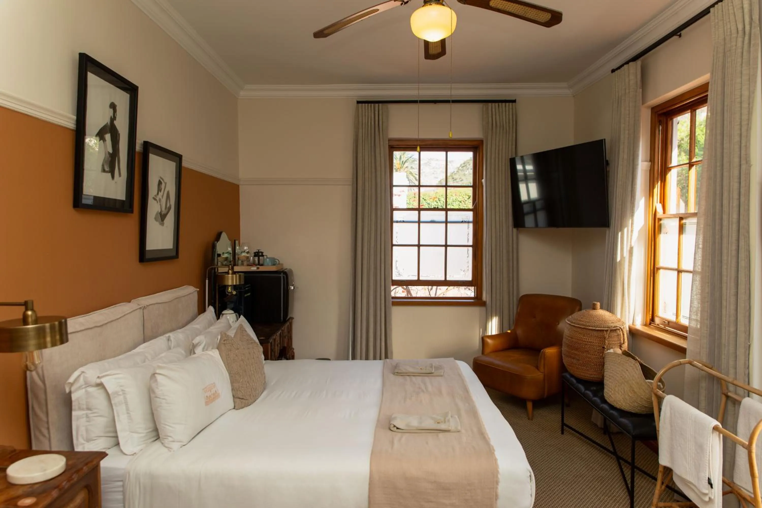 Bed in Sonnekus Boutique Hotel & Bistro