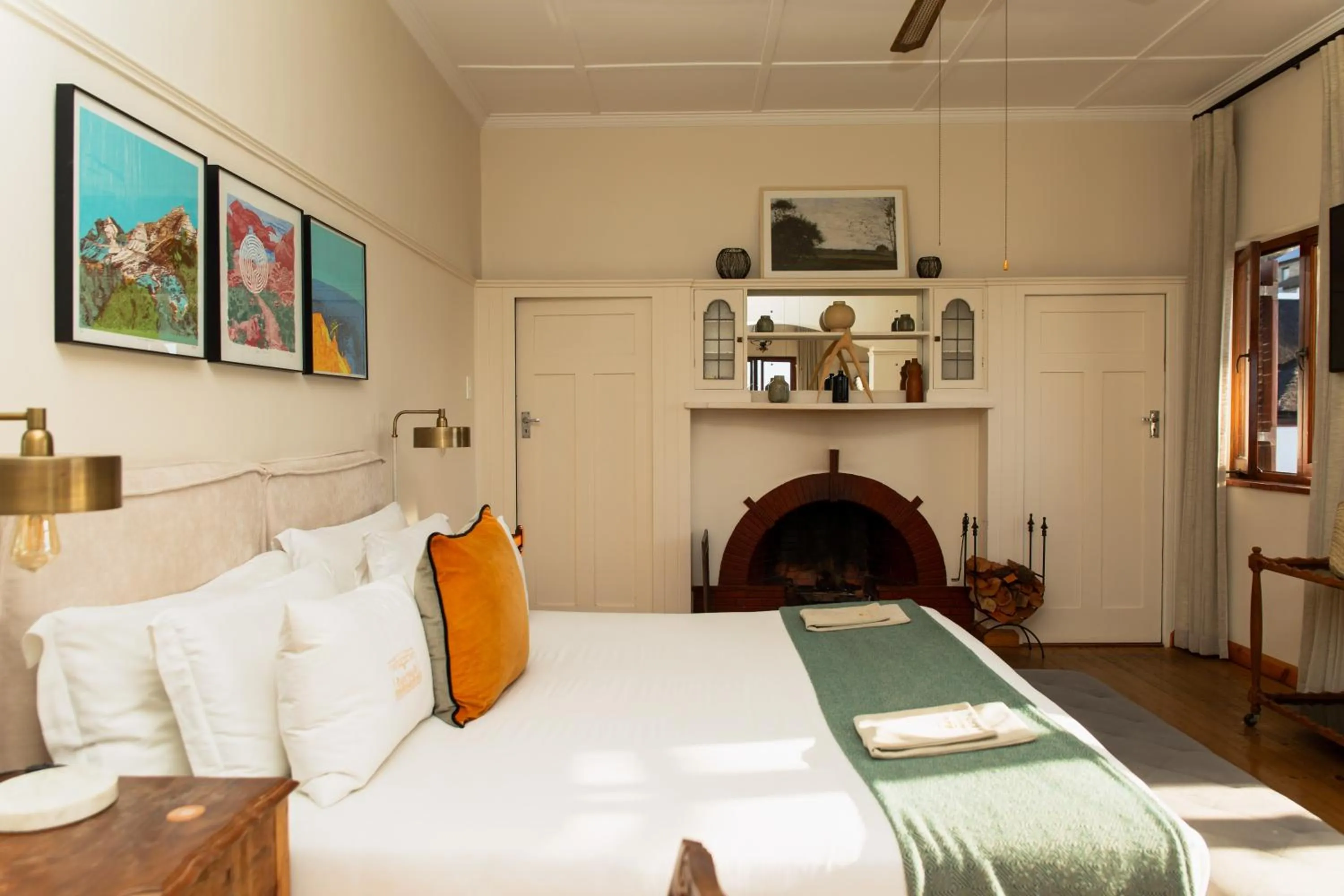 Bed in Sonnekus Boutique Hotel & Bistro