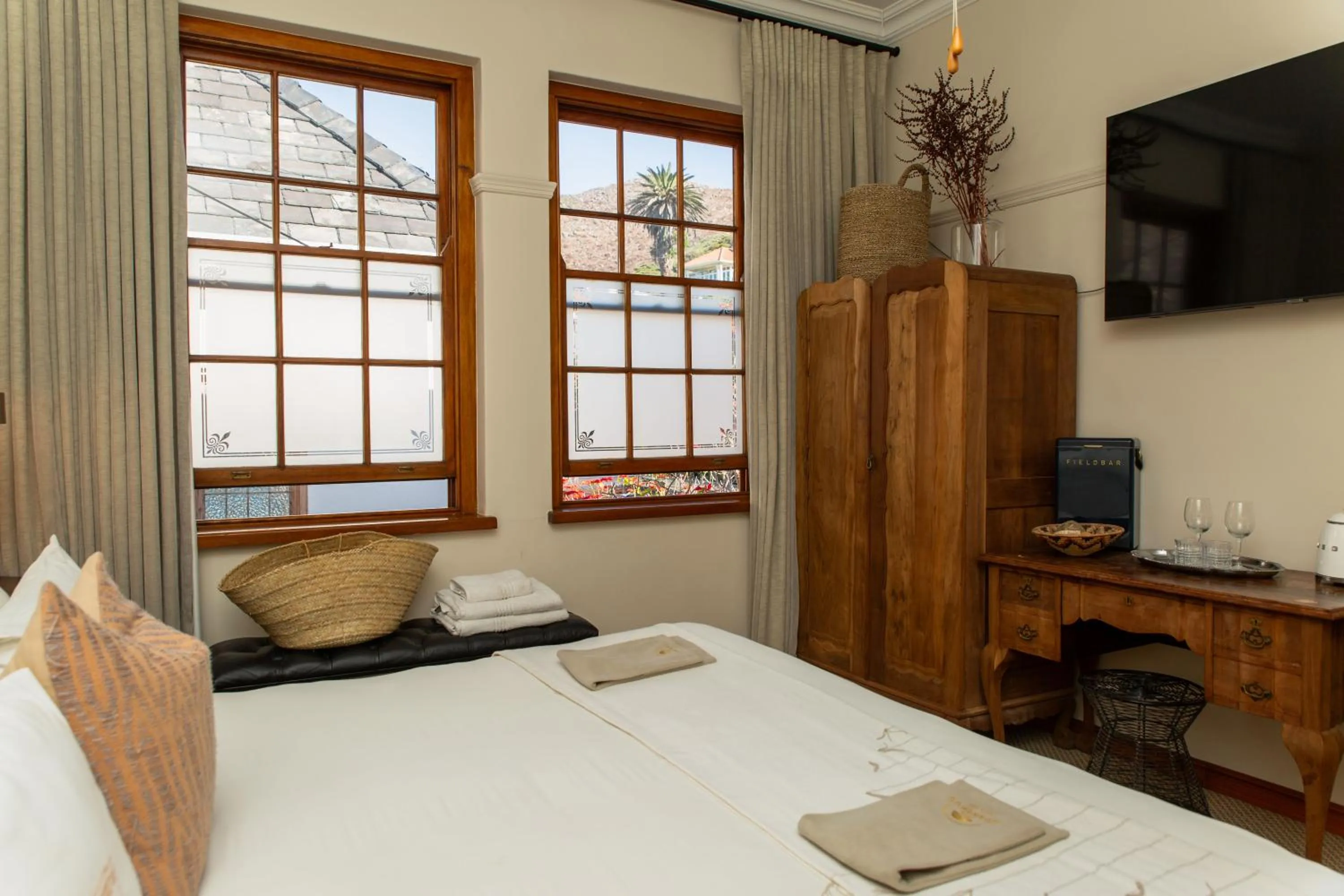 Bed in Sonnekus Boutique Hotel & Bistro