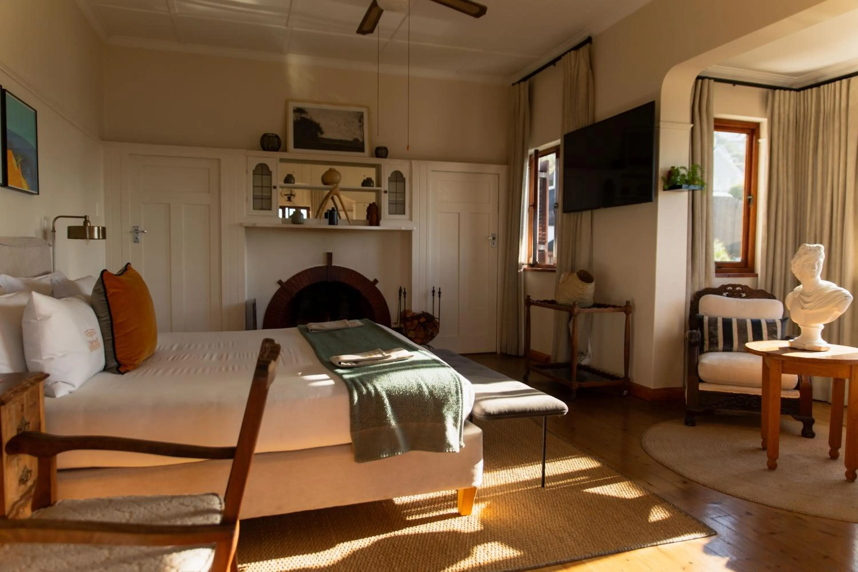 Bed in Sonnekus Boutique Hotel & Bistro