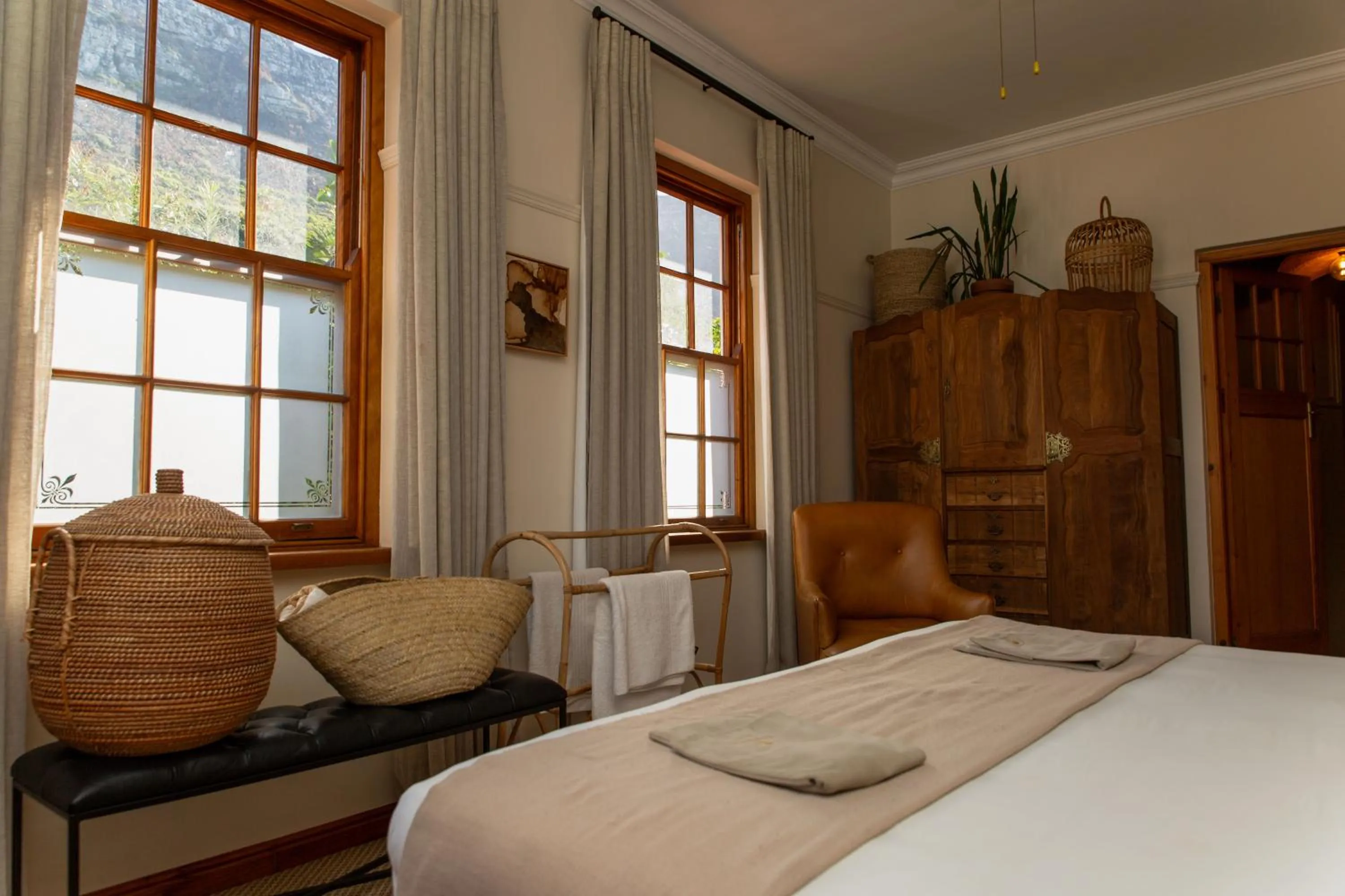 Bed in Sonnekus Boutique Hotel & Bistro