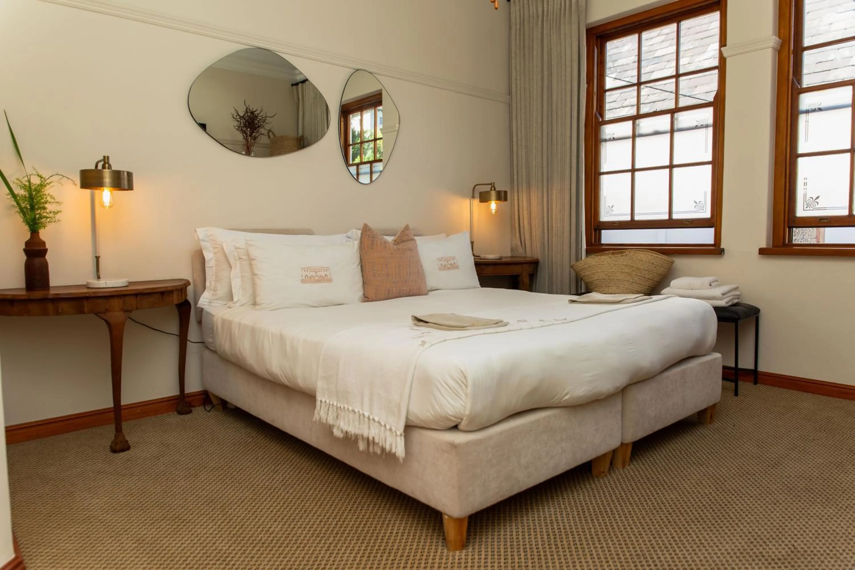 Bed in Sonnekus Boutique Hotel & Bistro