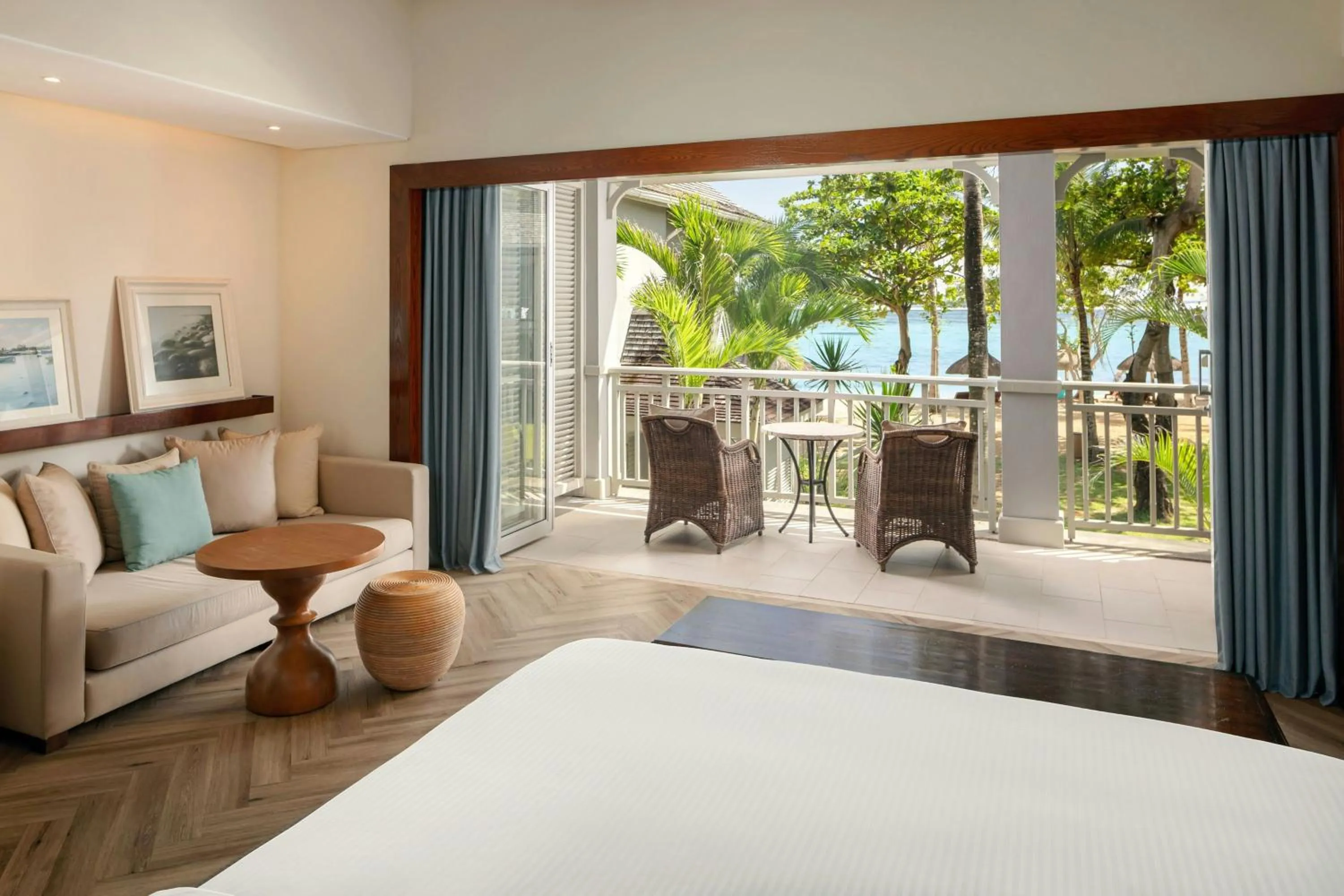 Photo of the whole room, Bed in The St. Regis Le Morne Resort, Mauritius