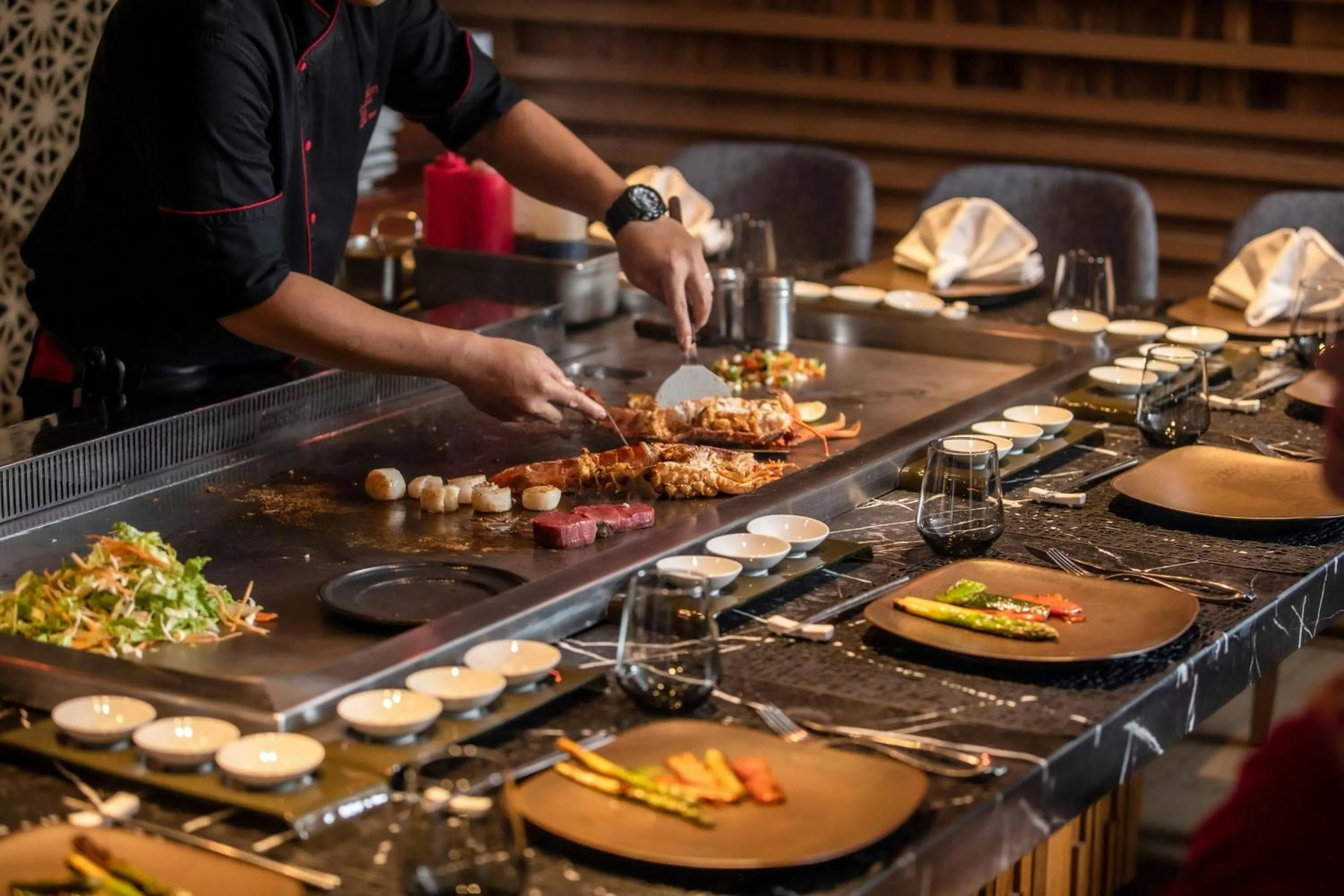 Restaurant/places to eat in The St. Regis Le Morne Resort, Mauritius