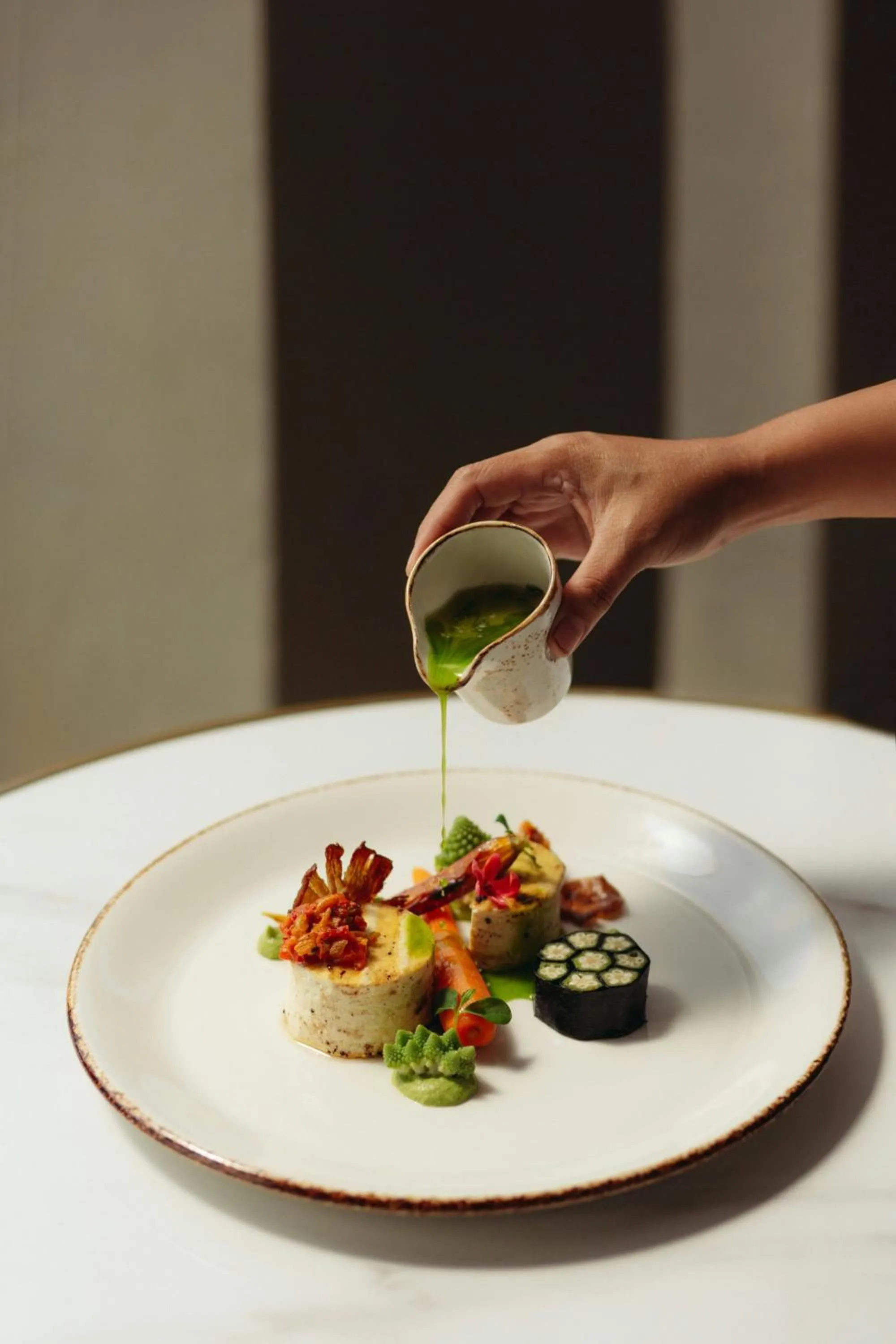 Restaurant/places to eat in The St. Regis Le Morne Resort, Mauritius