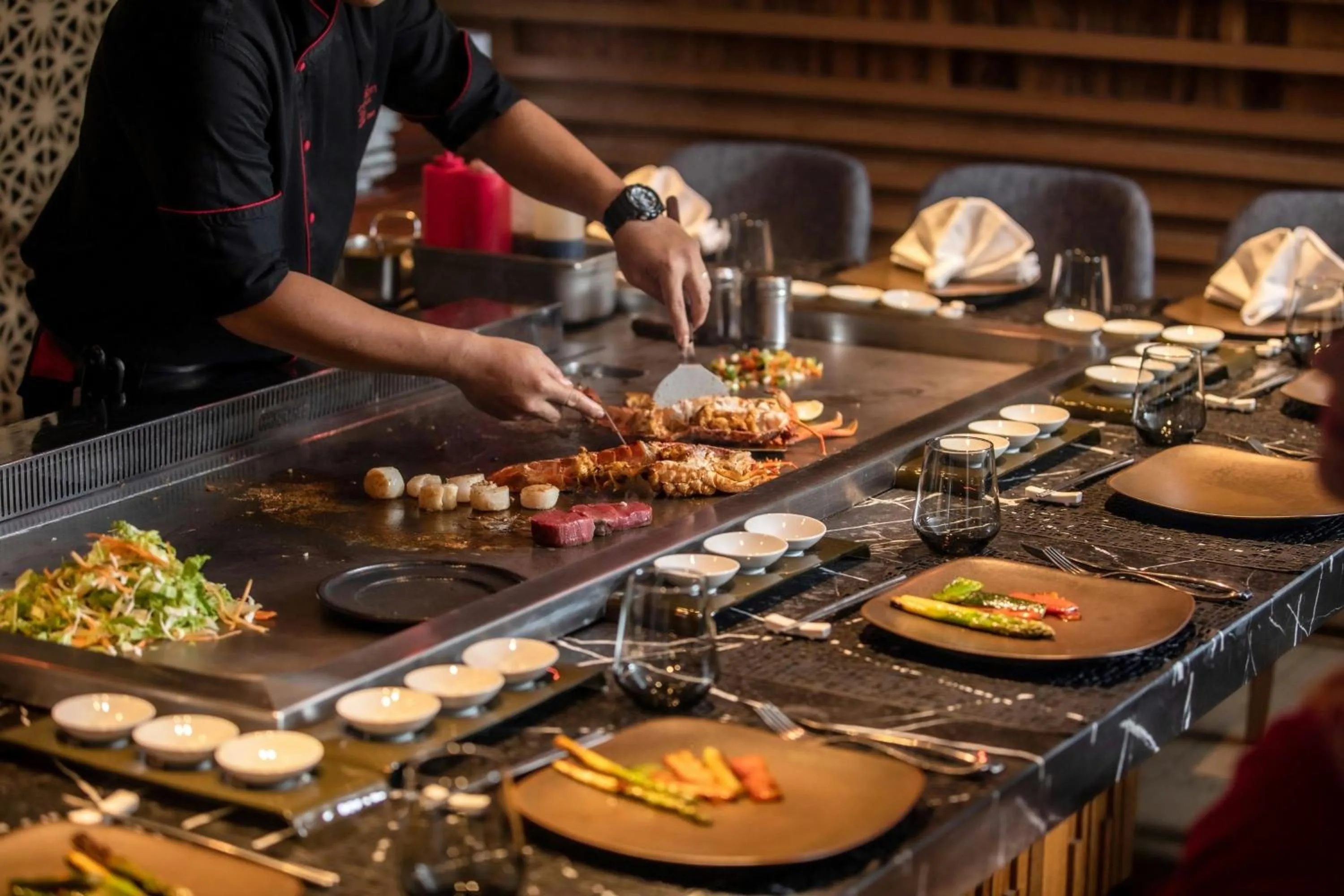 Restaurant/places to eat in JW Marriott Mauritius Resort