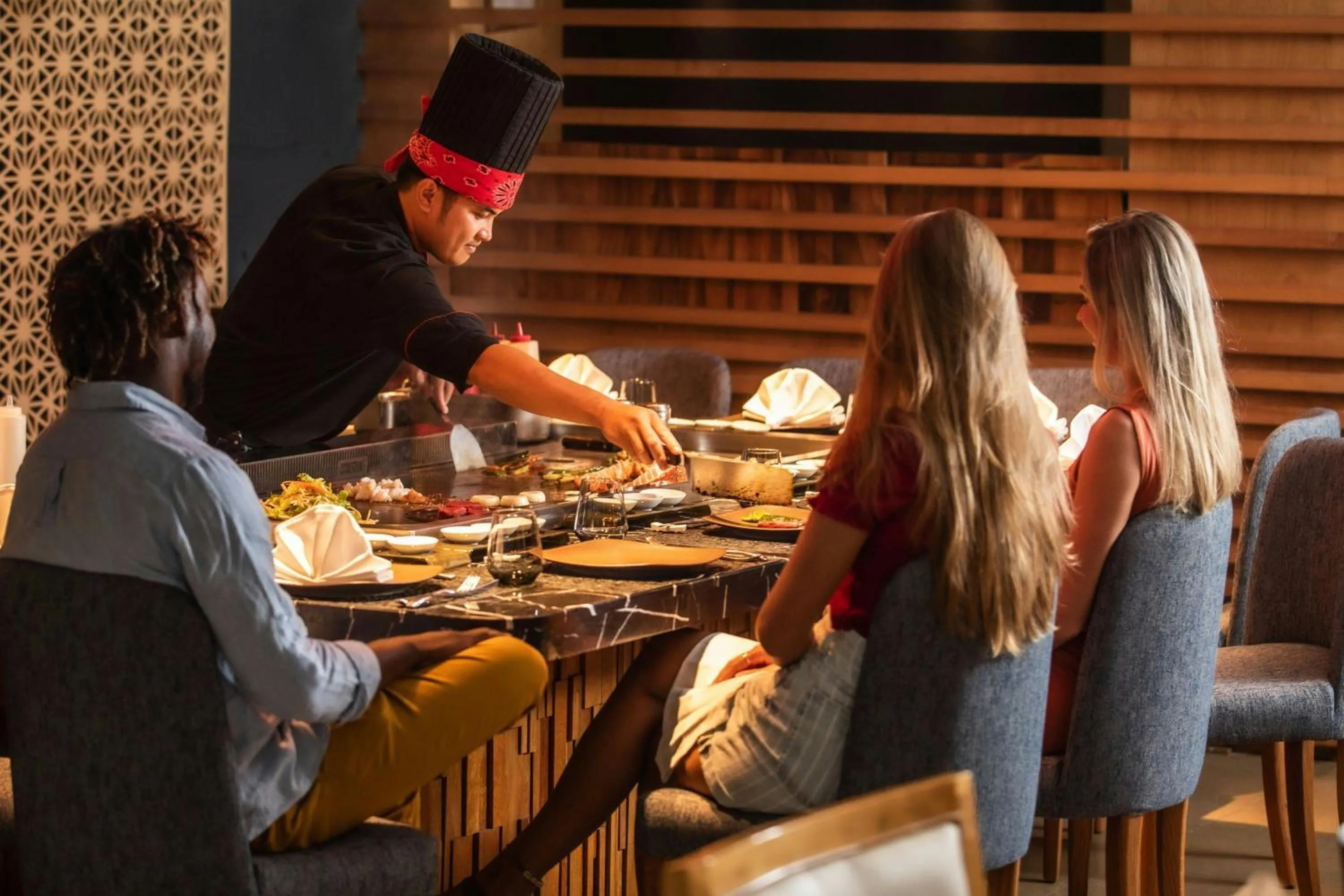 Restaurant/places to eat in JW Marriott Mauritius Resort