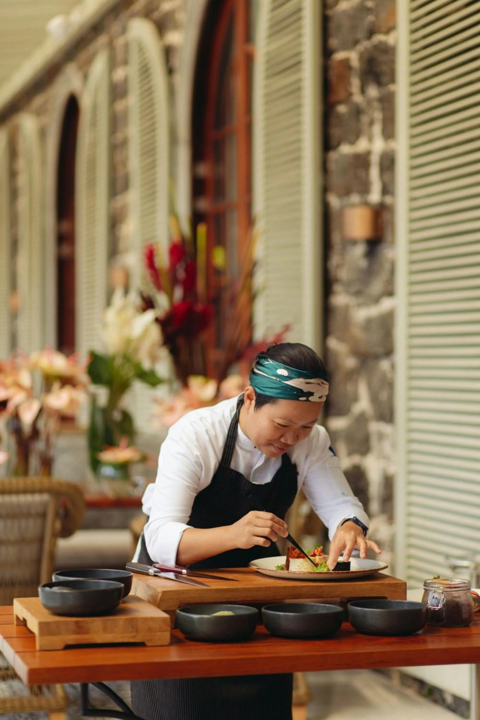 Restaurant/places to eat in The St. Regis Le Morne Resort, Mauritius