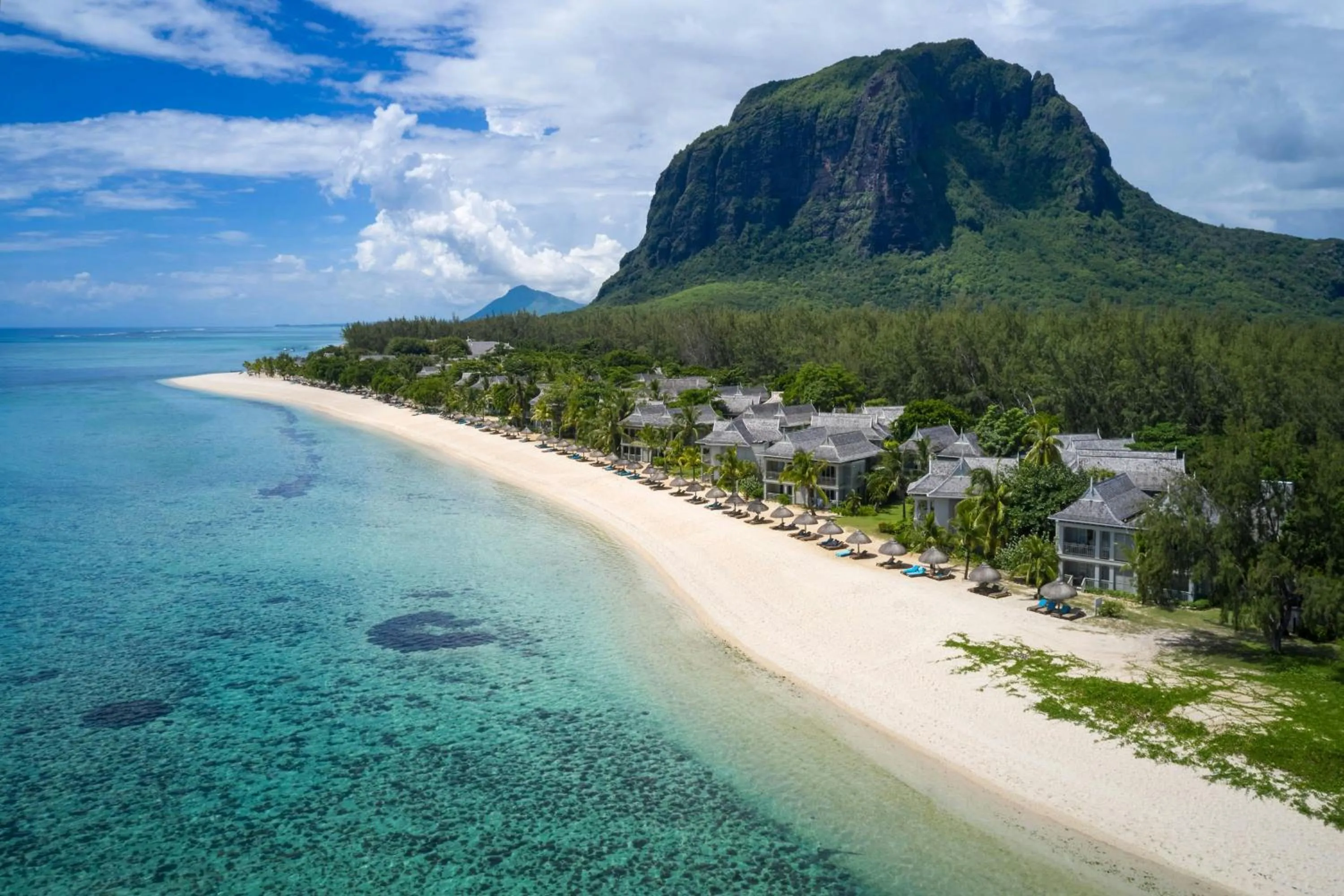 Beach in The St. Regis Le Morne Resort, Mauritius
