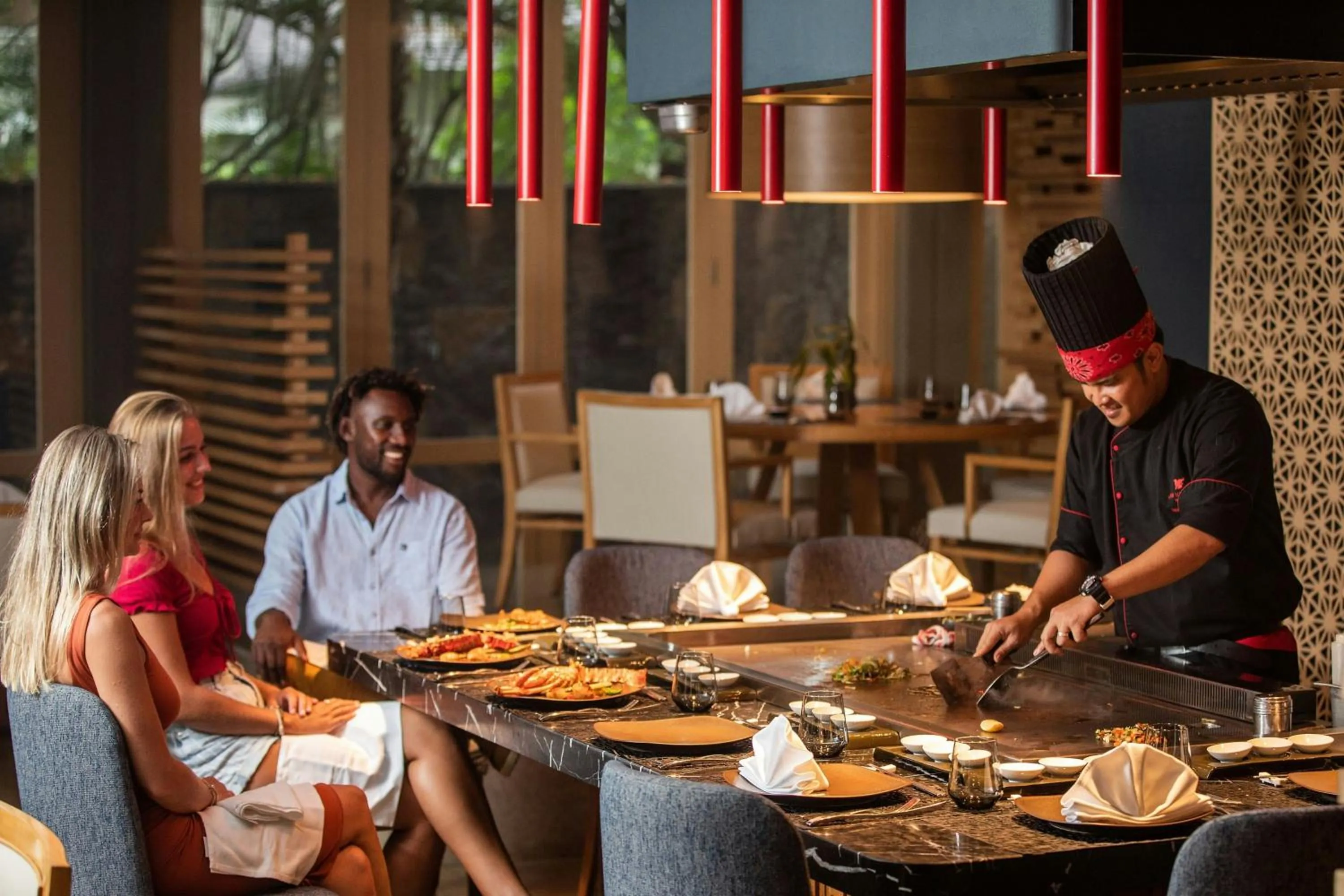 Restaurant/places to eat in JW Marriott Mauritius Resort