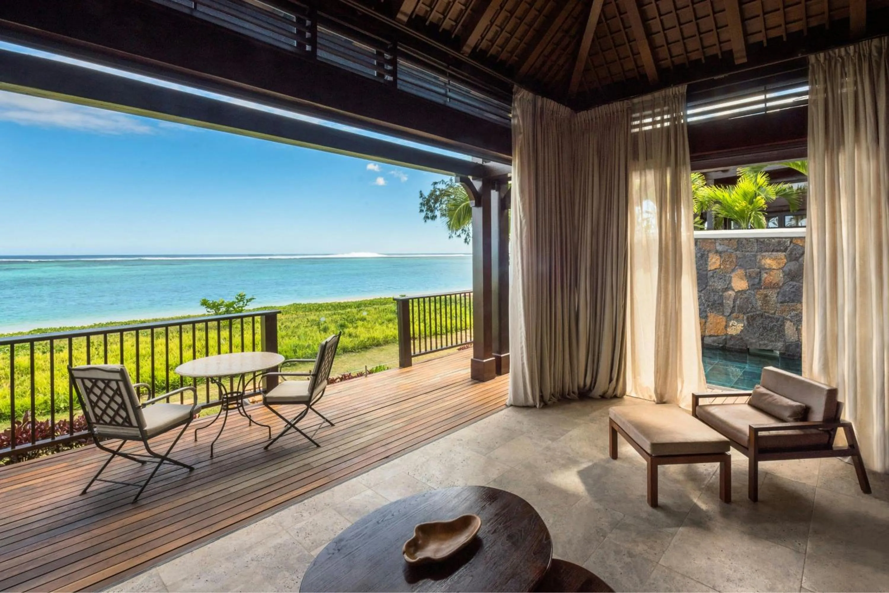 Bedroom in JW Marriott Mauritius Resort